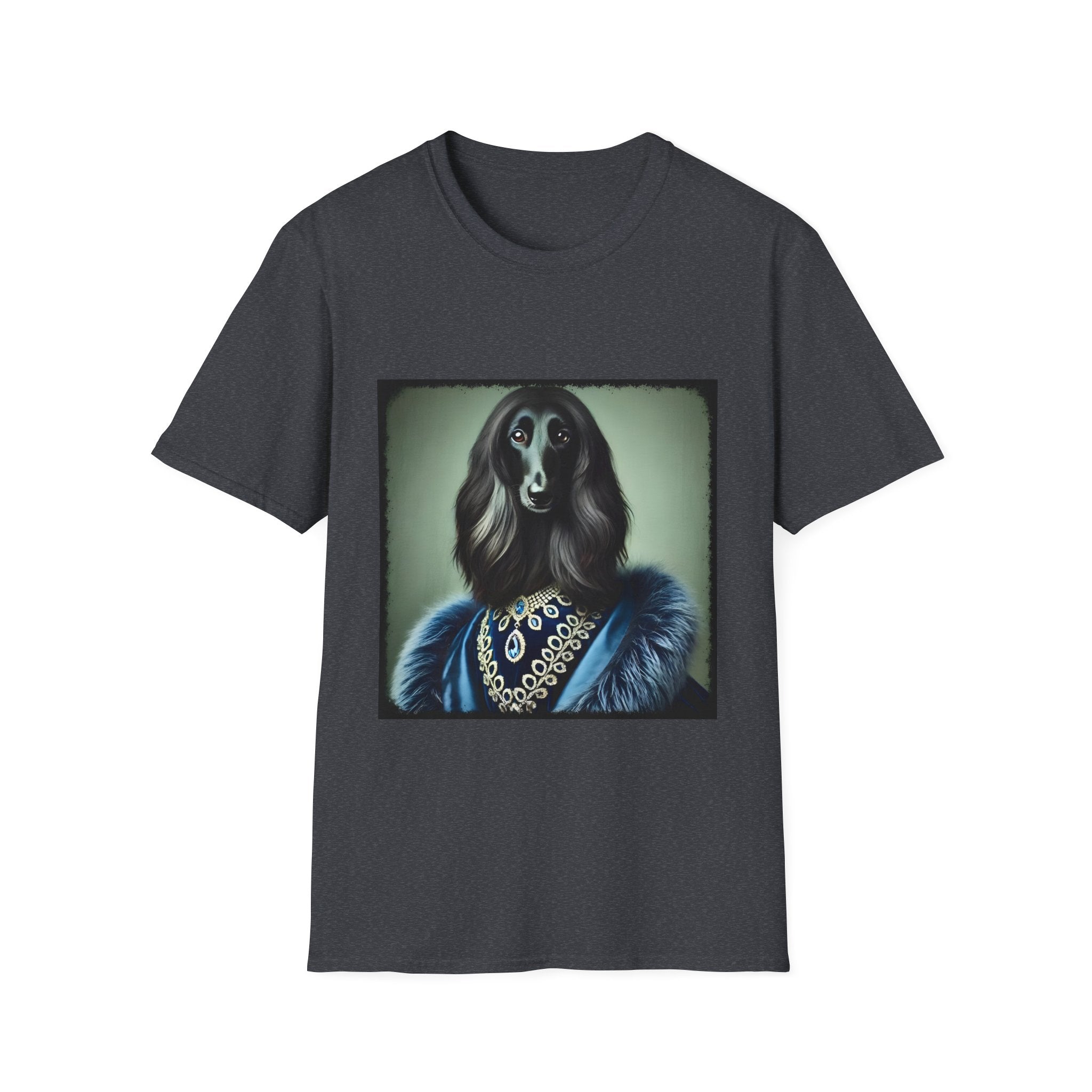 Afghan Hound Blue Belle | Unisex Dog T-Shirt