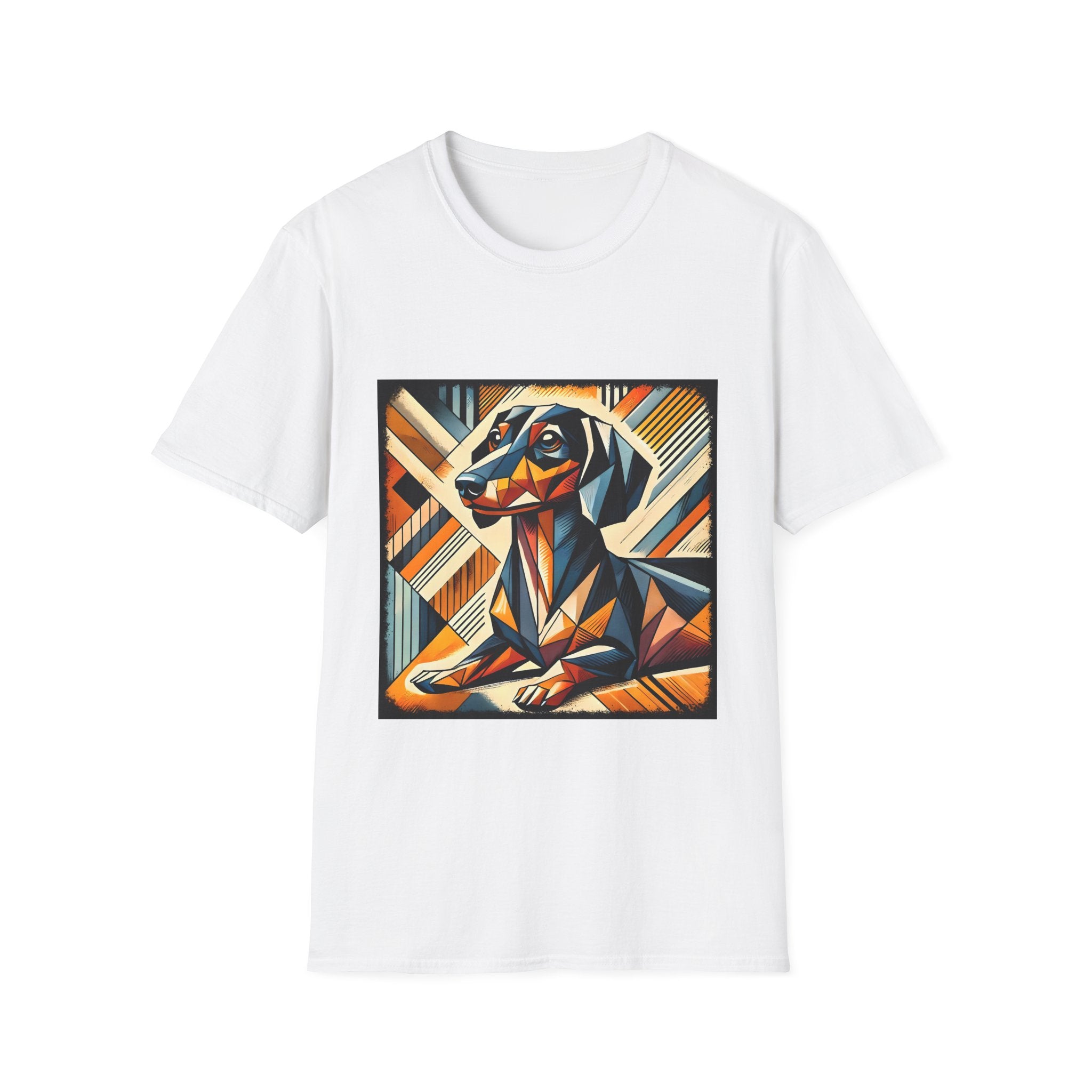 Dachshund Bold Geometric | Unisex Dog T-Shirt