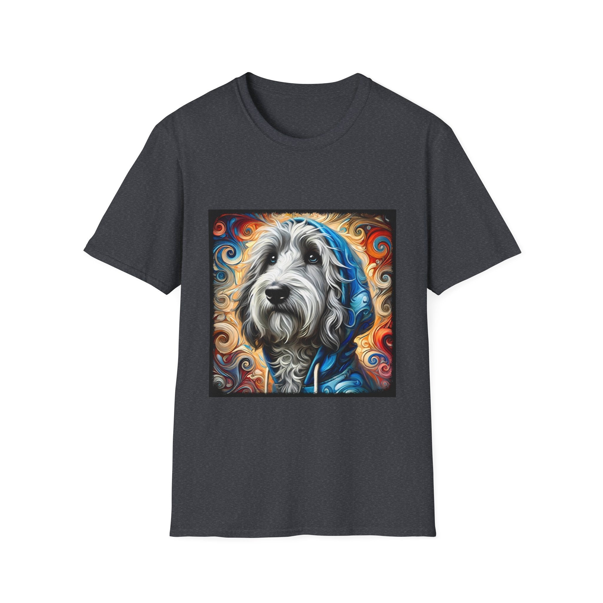 Sheepadoodle Urban Swirl | Unisex Dog T-Shirt