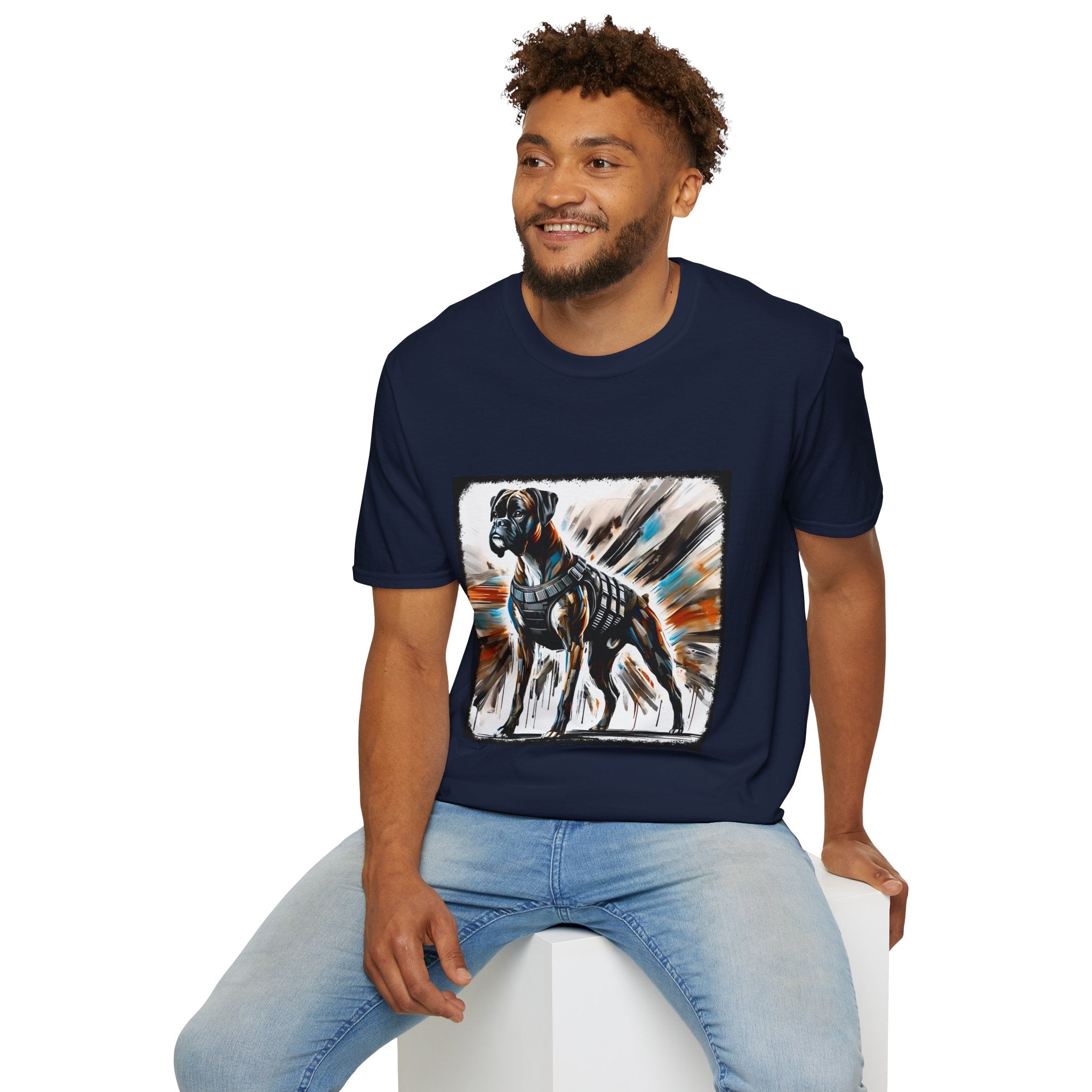 Boxer Bold Armor Classic | Unisex Dog T-Shirt
