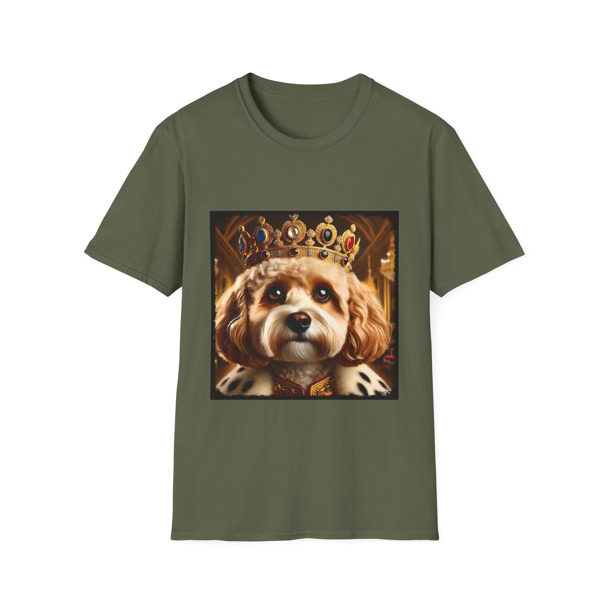 Cavapoo Mighty Monarch | Unisex Dog T-Shirt