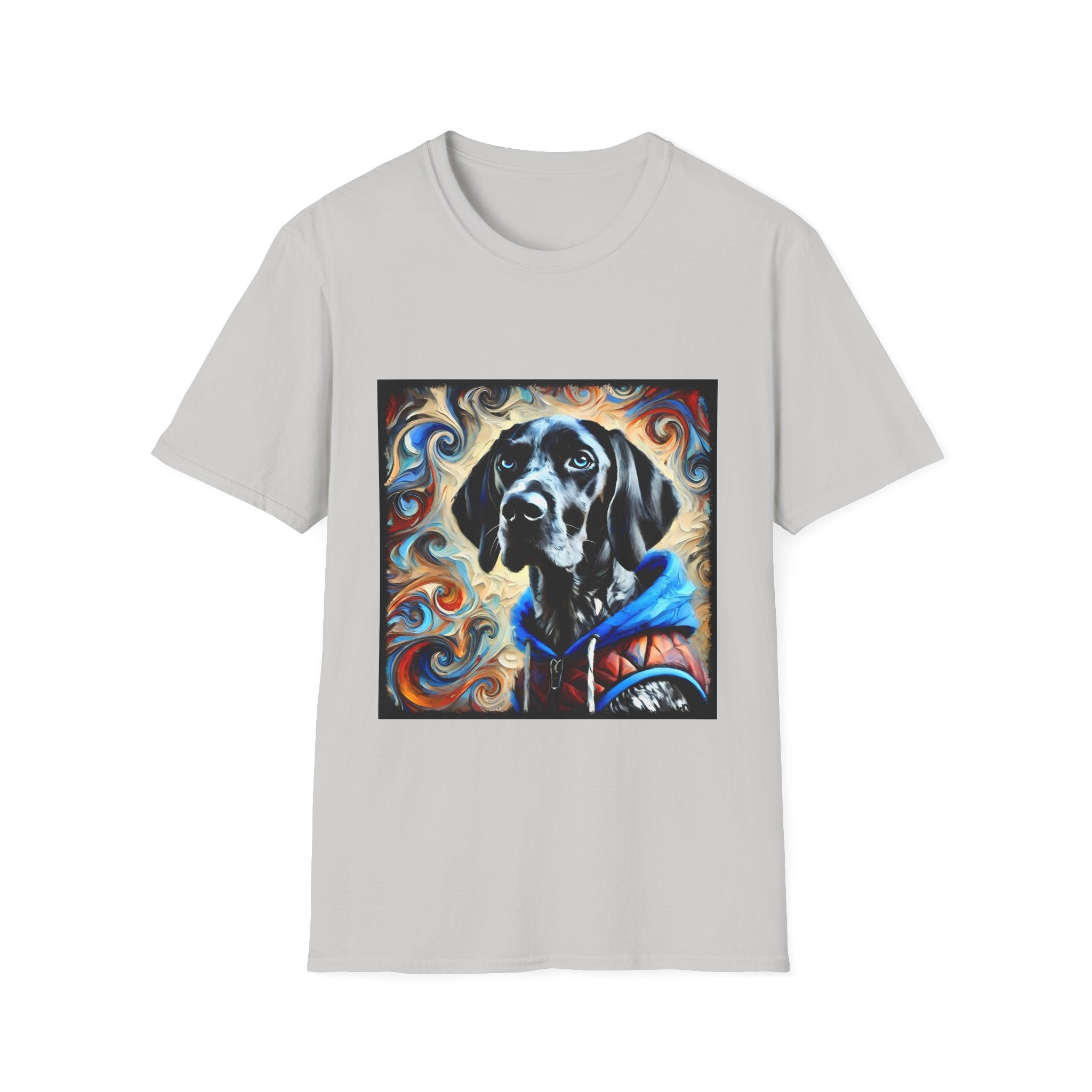 German Shorthaired Pointer Urban Swirl | Unisex Dog T-Shirt