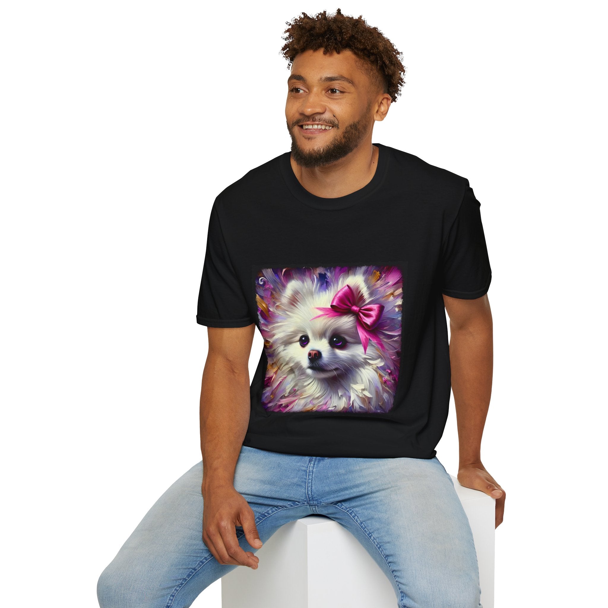Pomeranian Beautiful Classic  | Unisex Dog T-Shirt