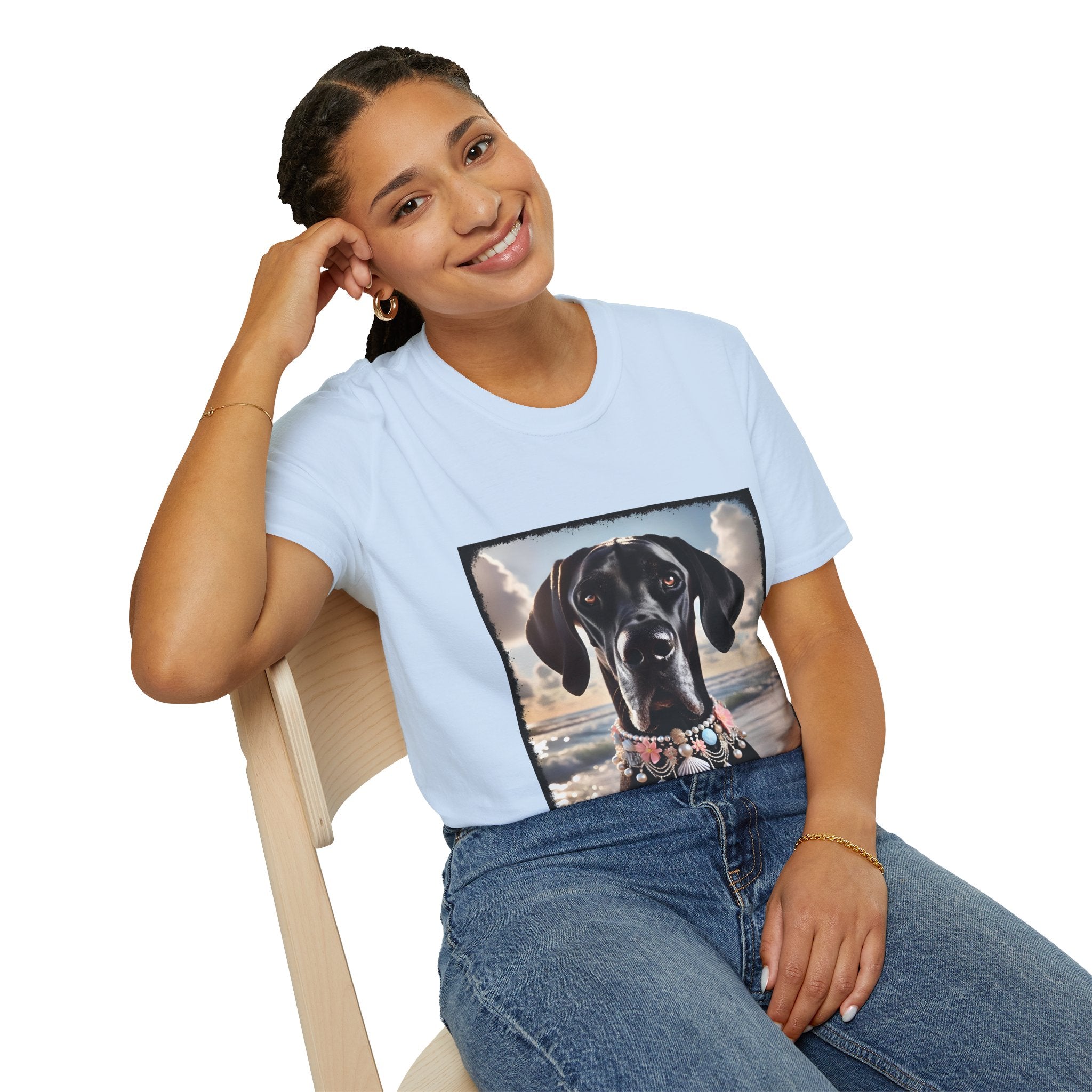 Great Dane Coastal Cutie | Unisex Dog T-Shirt