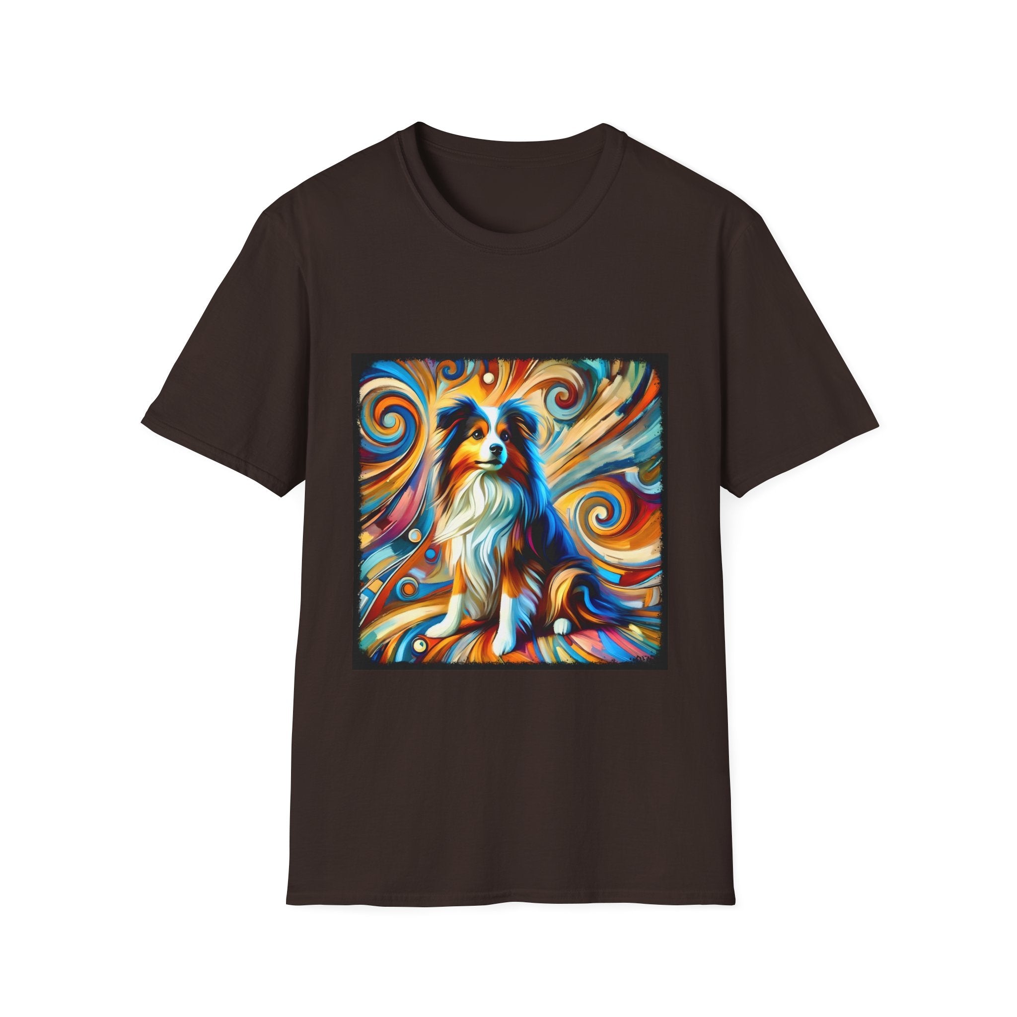 Miniature American Shepherd Vivid Swirl | Unisex Dog T-Shirt