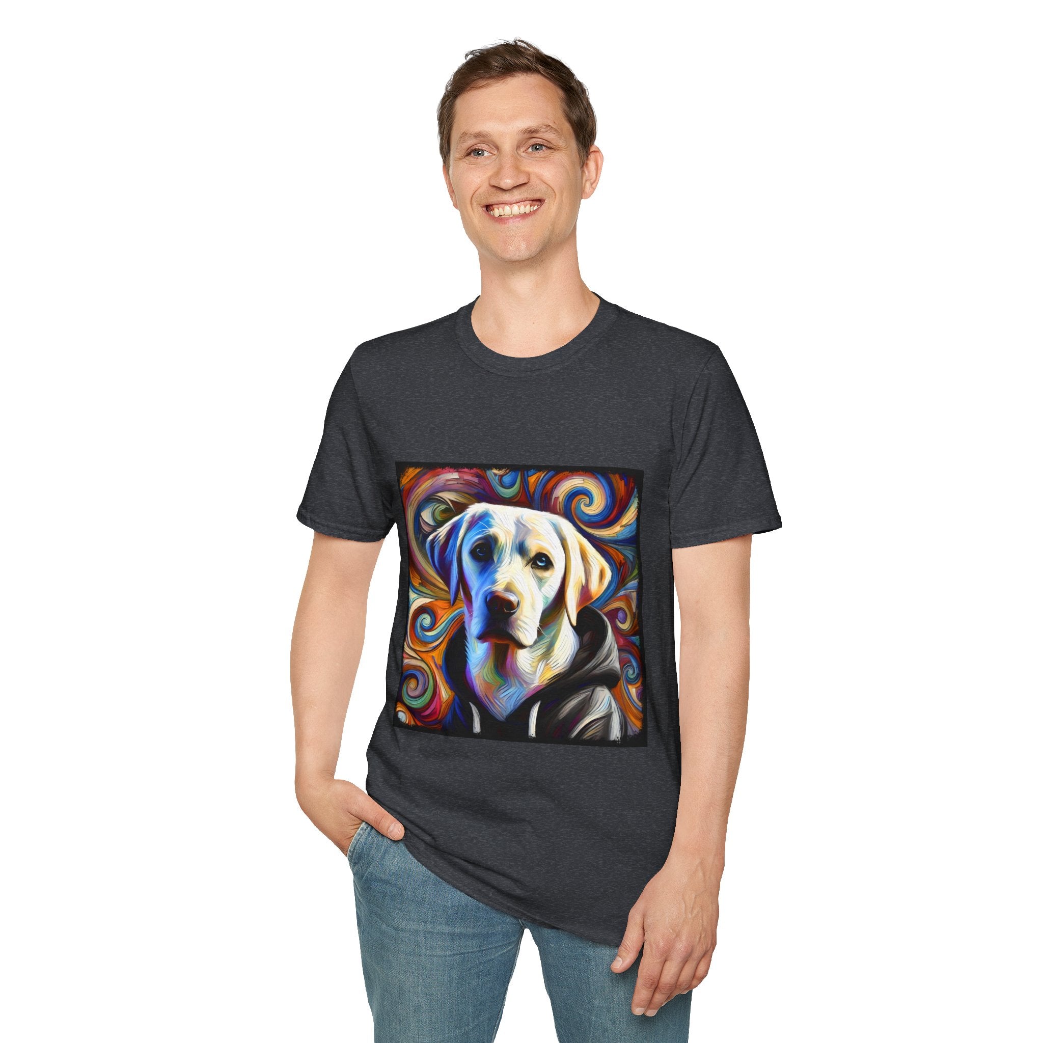 Labrador Retriever Relaxed Swirl | Unisex Dog T-Shirt