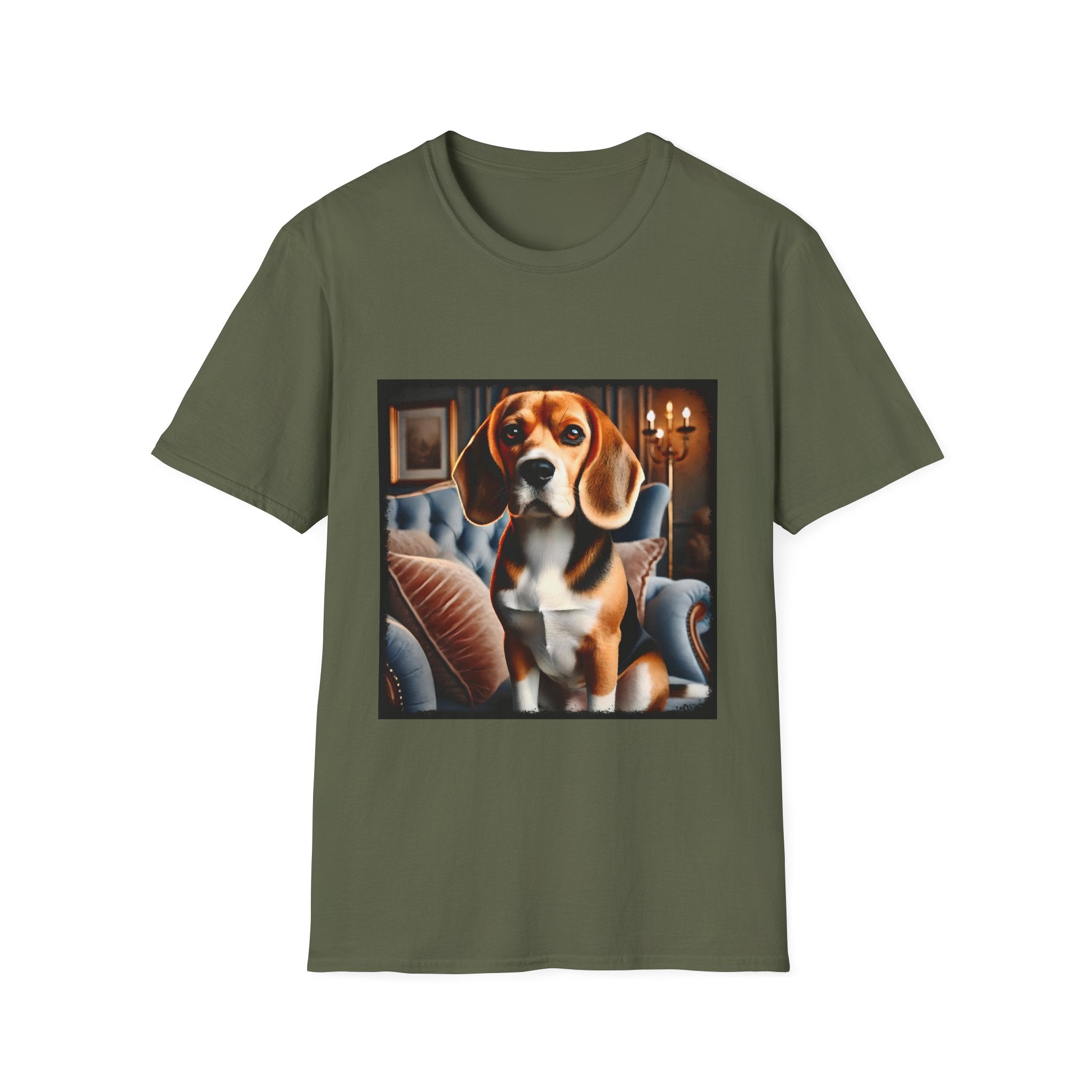 Beagle Poised Portrait | Unisex Dog T-Shirt