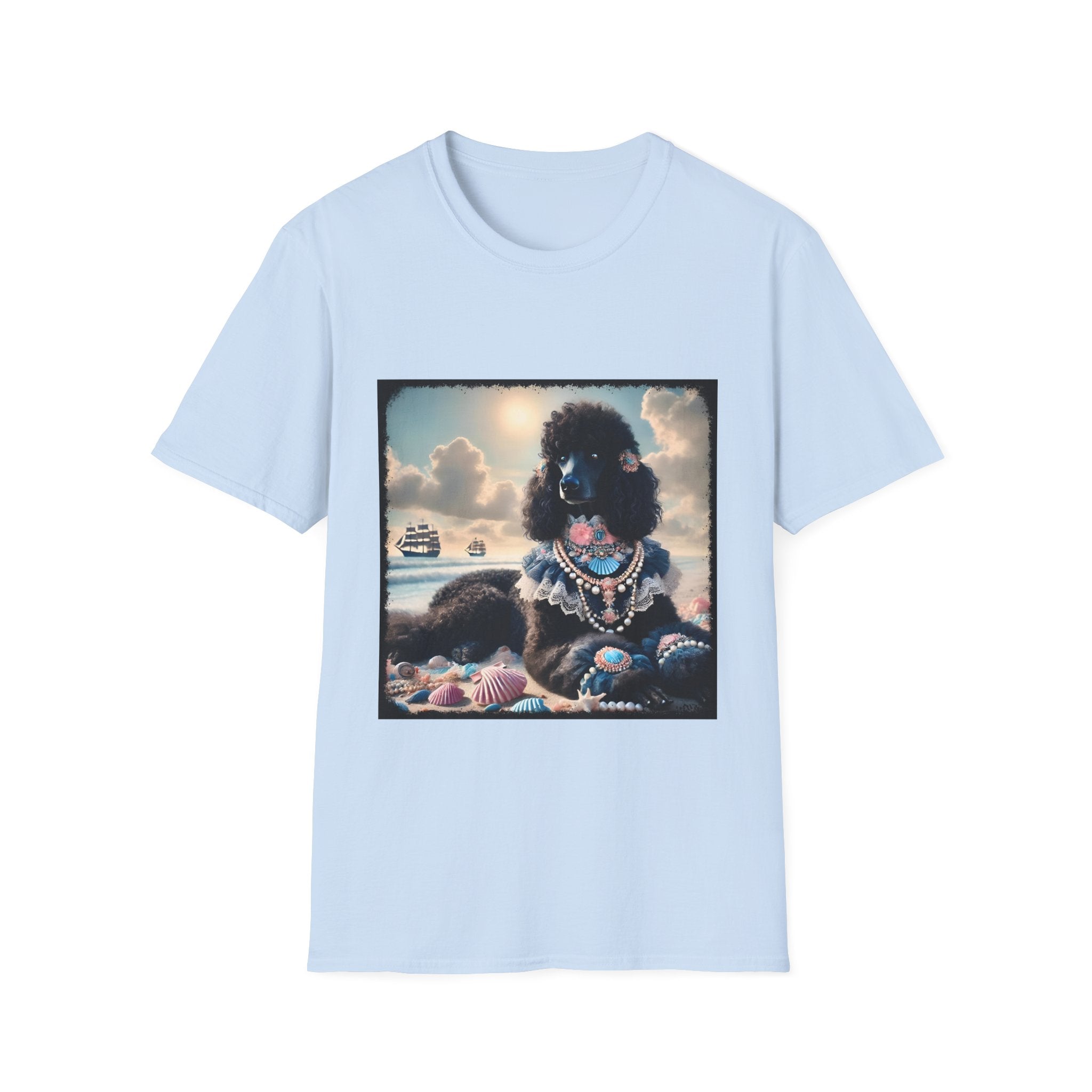 Poodle Beach Babe | Unisex Dog T-Shirt