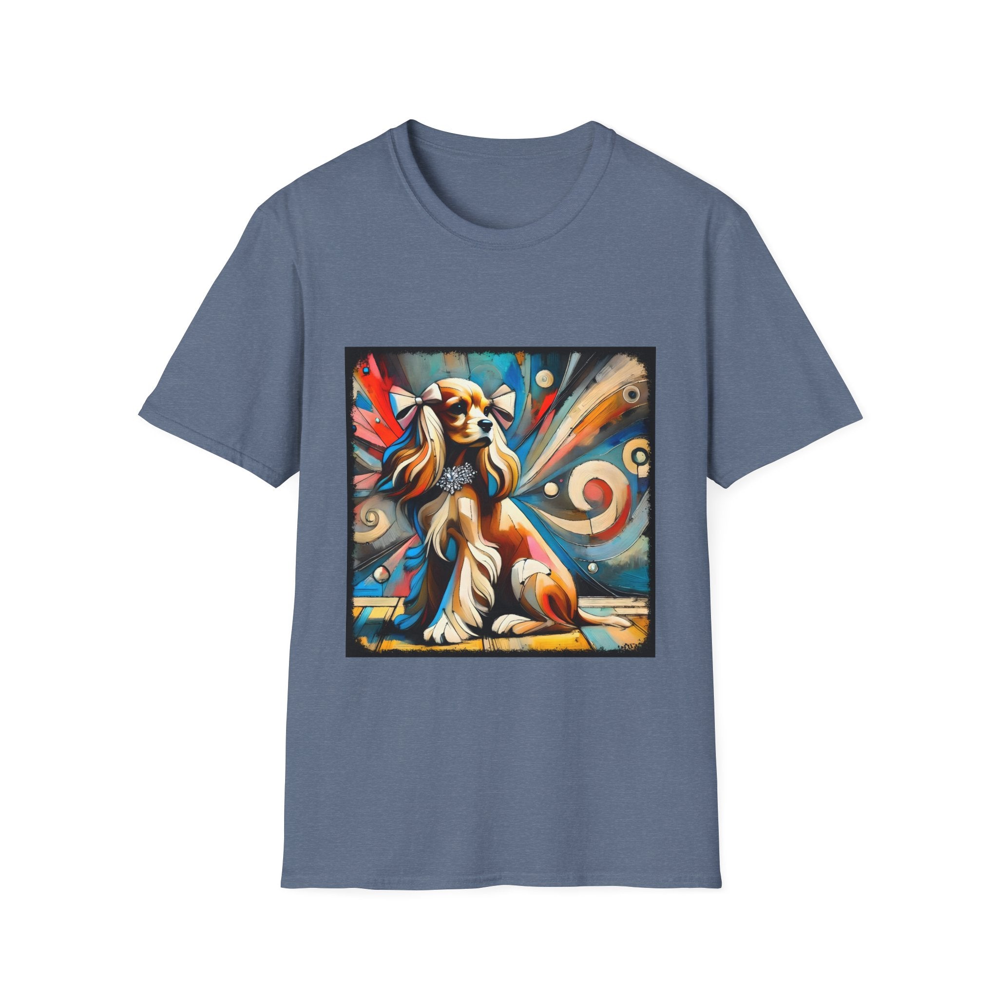 Cocker Spaniel Vivid Swirl | Unisex Dog T-Shirt