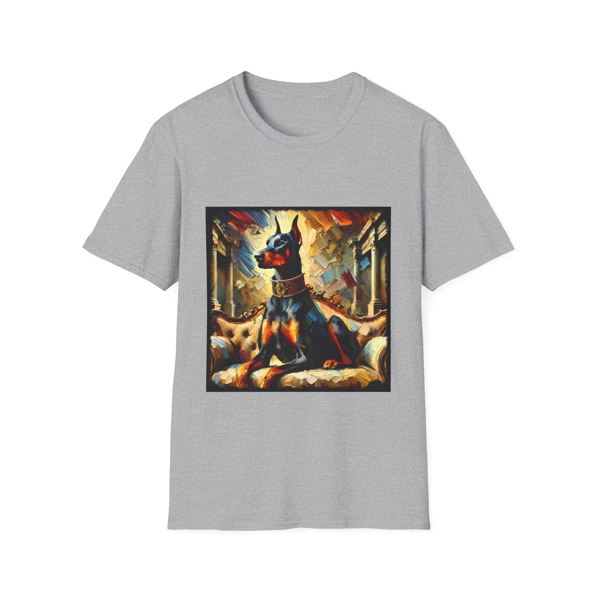 Doberman Pinscher Vivid Classic | Unisex Dog T-Shirt