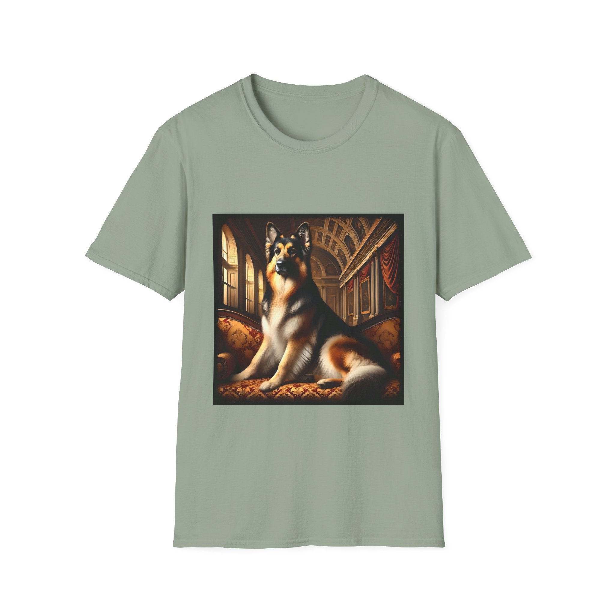 German Shepherd Dashing Duke | Unisex Dog T-Shirt