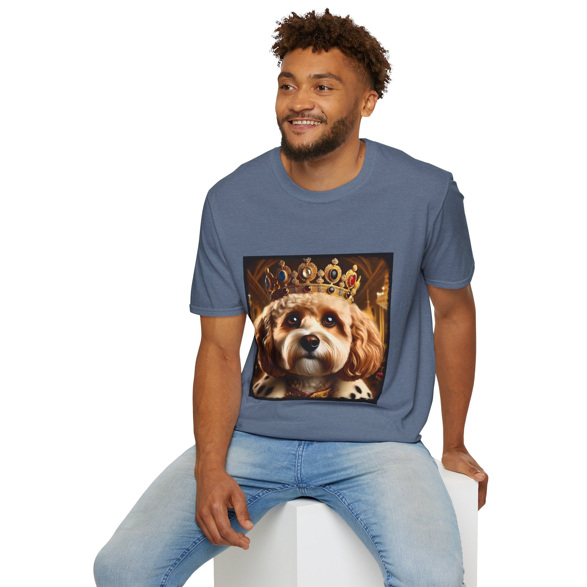 Cavapoo Mighty Monarch | Unisex Dog T-Shirt