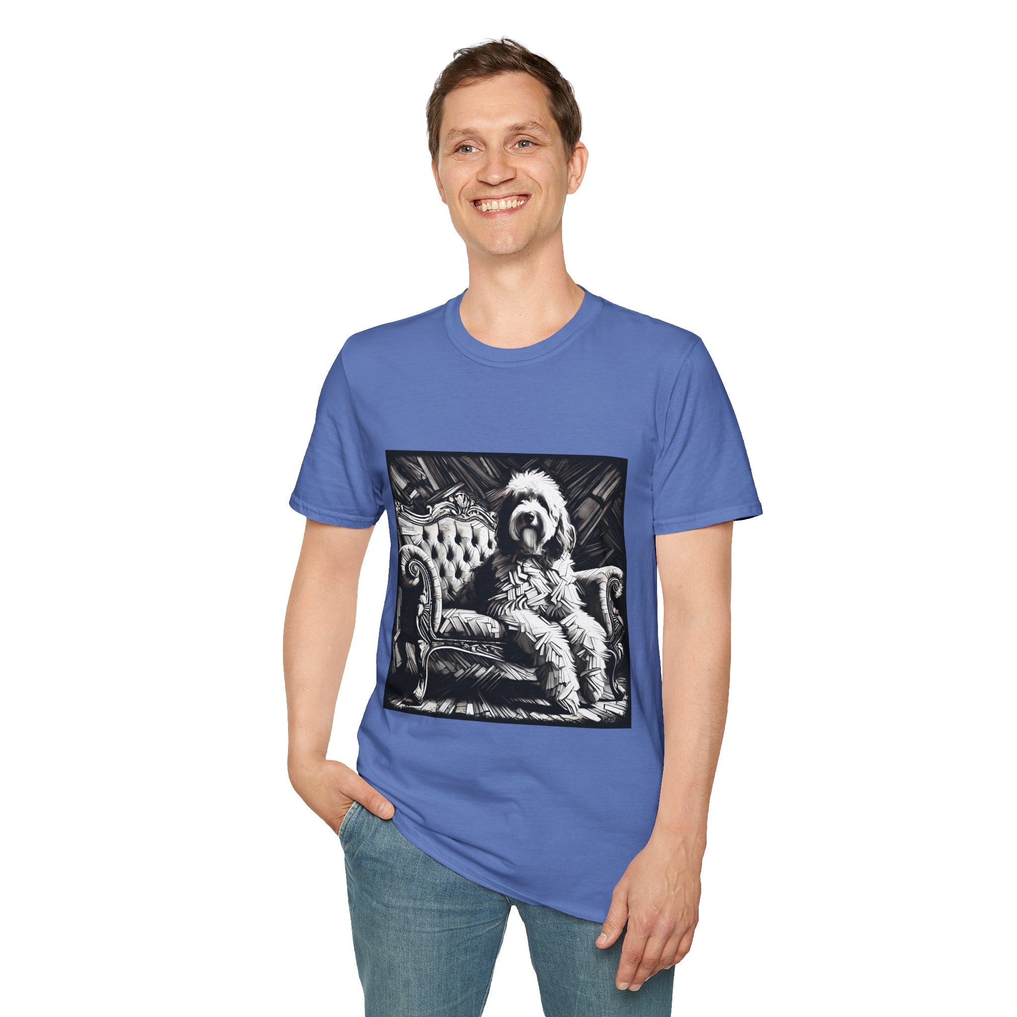 Bernedoodle B&W Bold | Unisex Dog T-Shirt