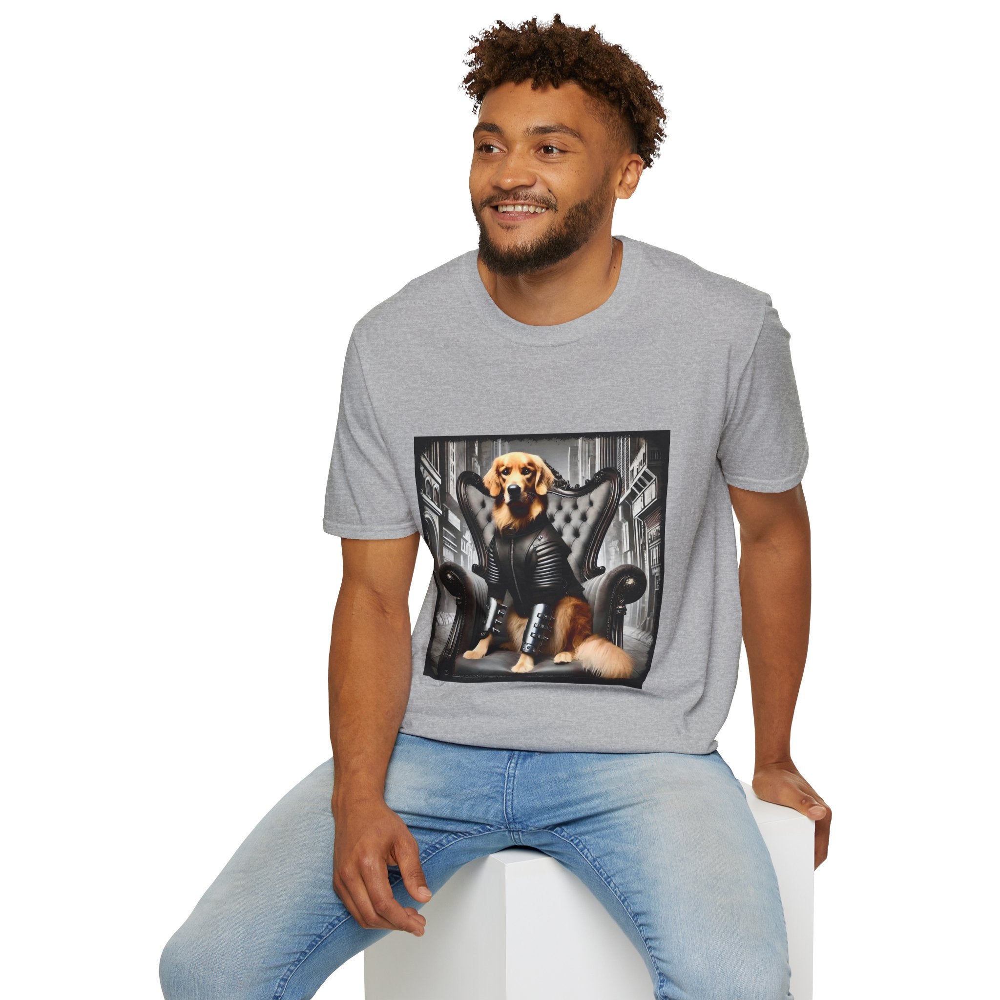 Golden Retriever Regal Rogue | Unisex Dog T-Shirt