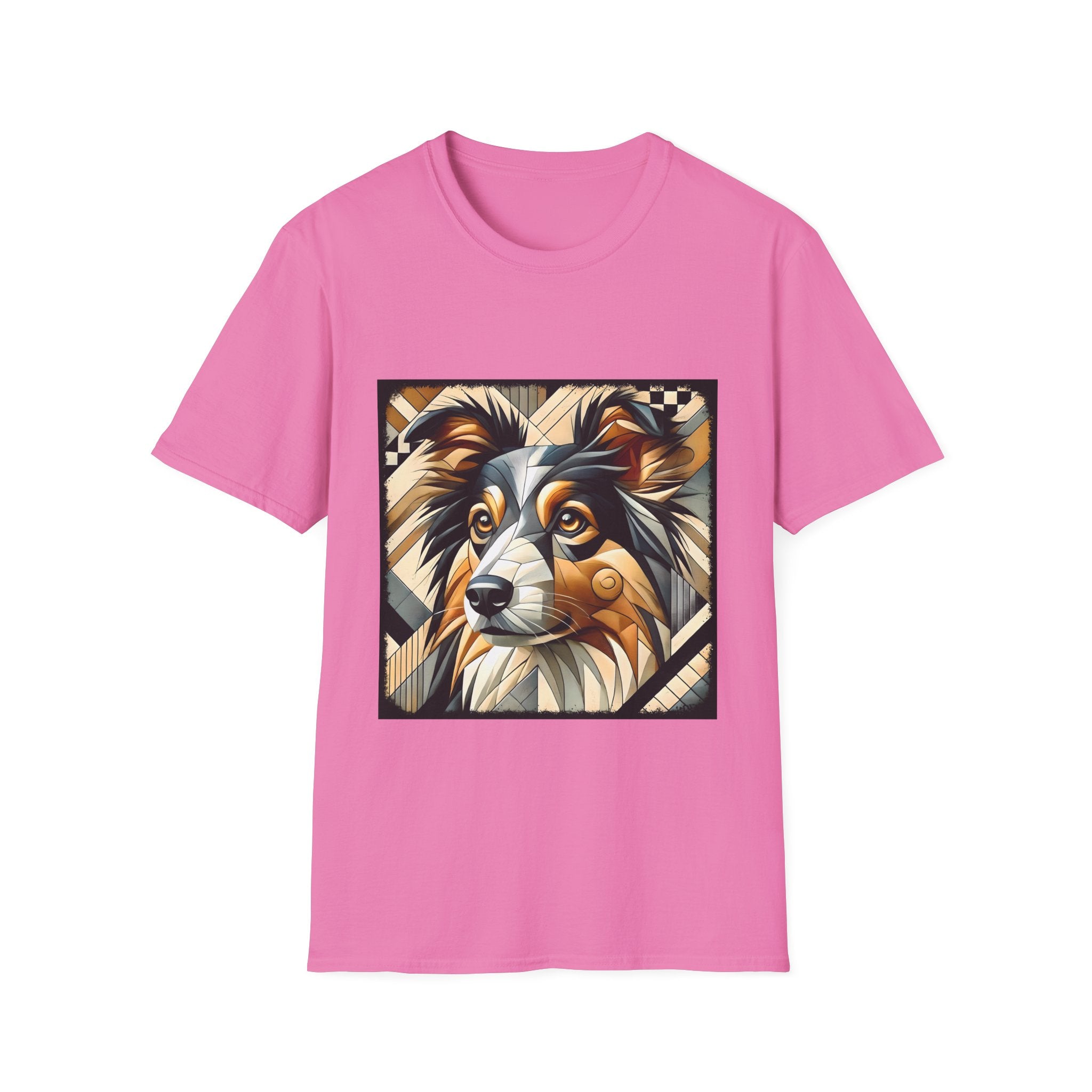 Miniature American Shepherd Geometric | Unisex Dog T-Shirt
