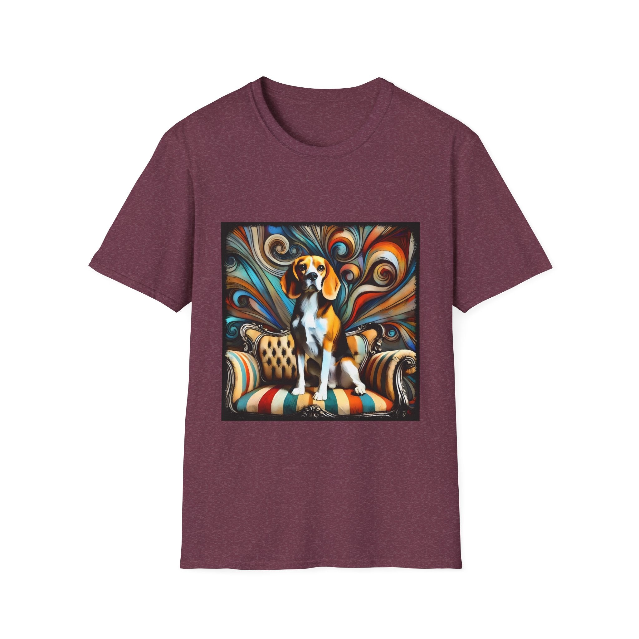 Beagle Warm Swirl | Unisex Dog T-Shirt