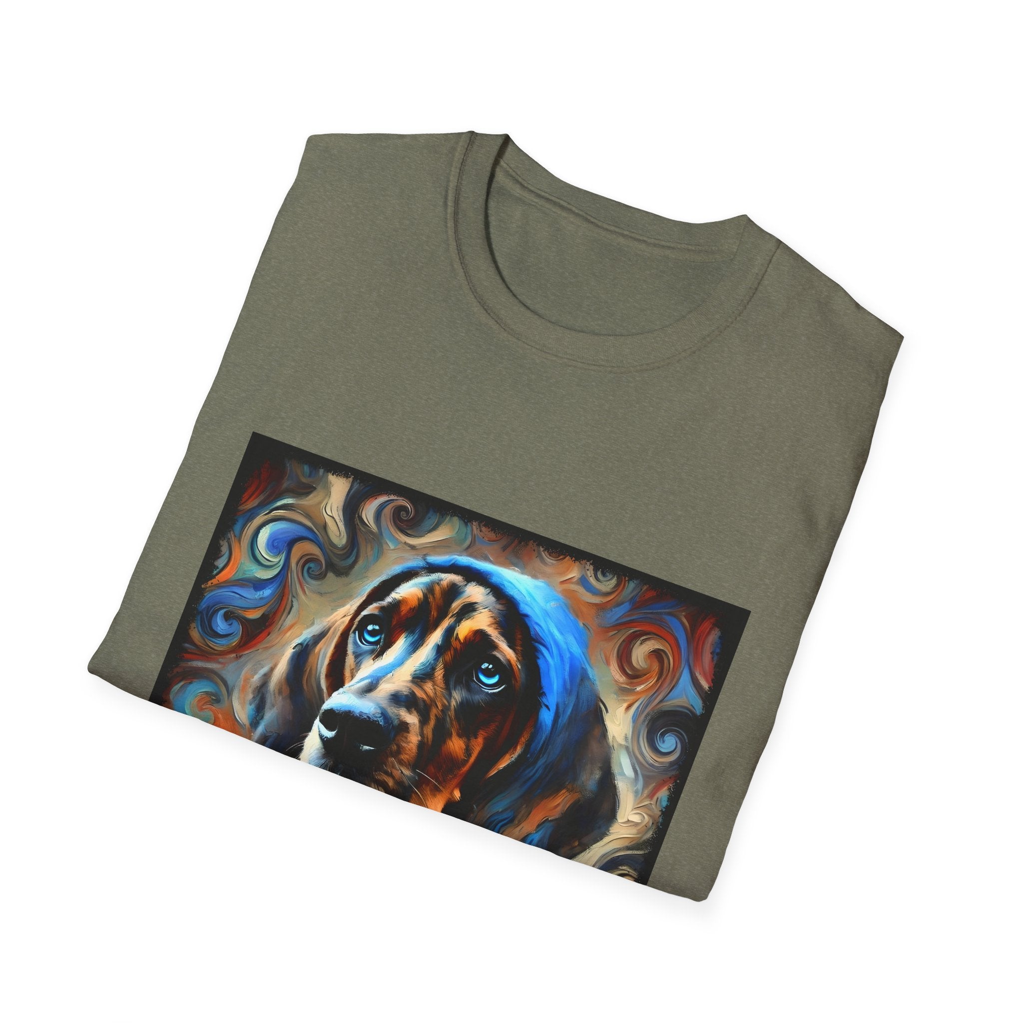 Coonhound Hoodie Swirl | Unisex Dog T-Shirt
