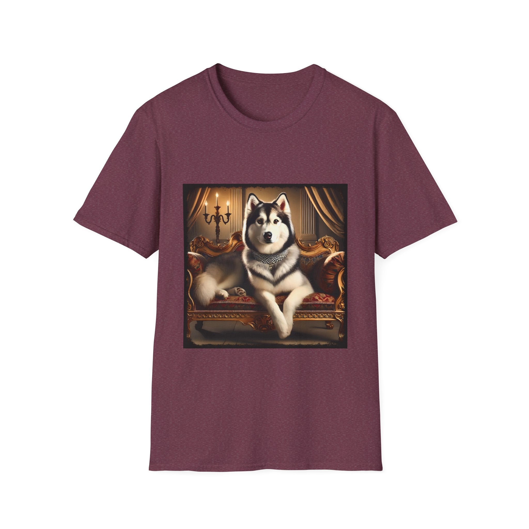 Siberian Husky Poised Princess | Unisex Dog T-Shirt