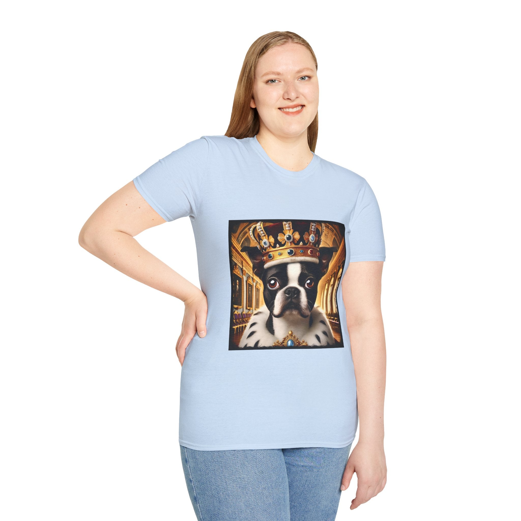 Boston Terrier Royal Flex | Unisex Dog T-Shirt
