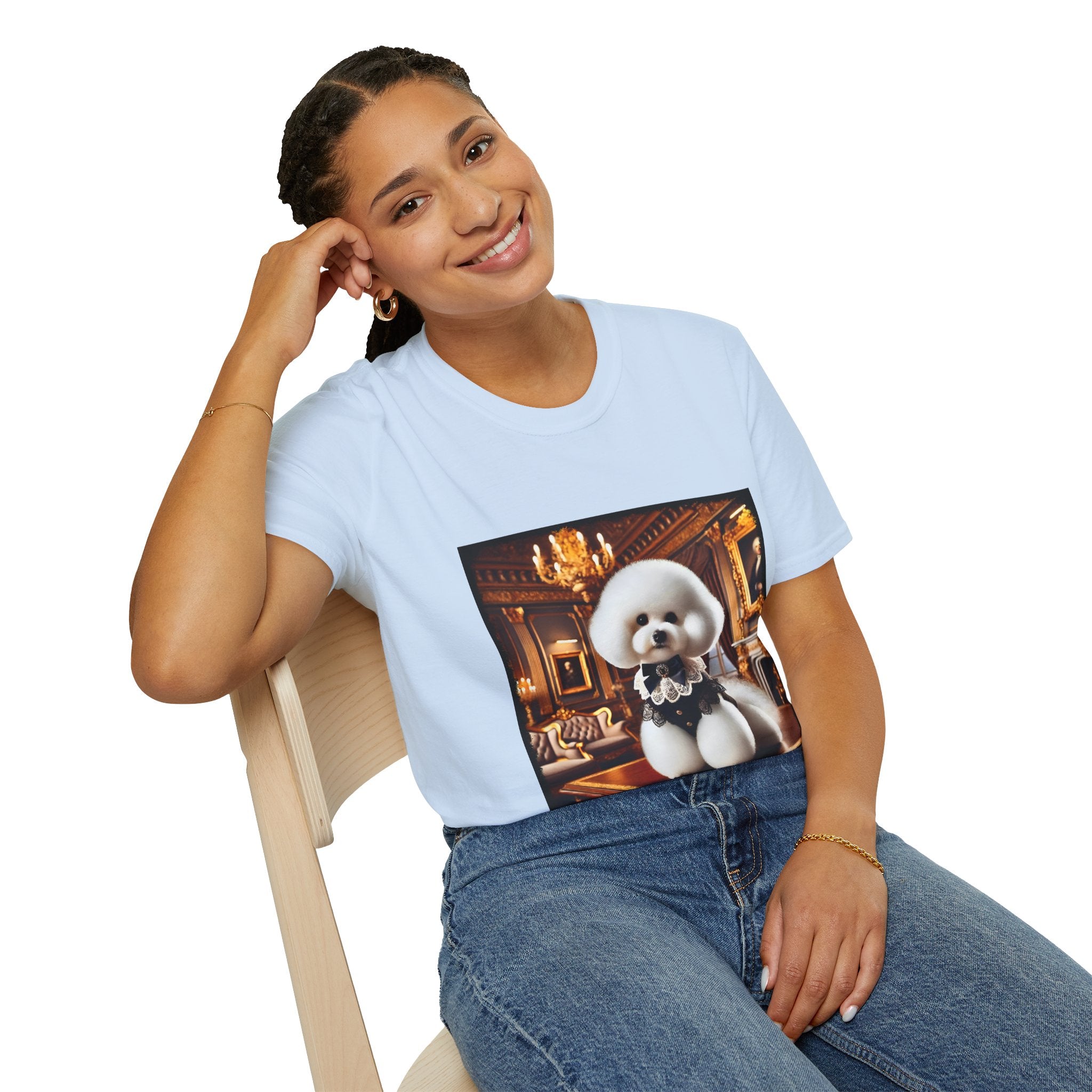 Bichon Frise Status Sniffer | Unisex Dog T-Shirt