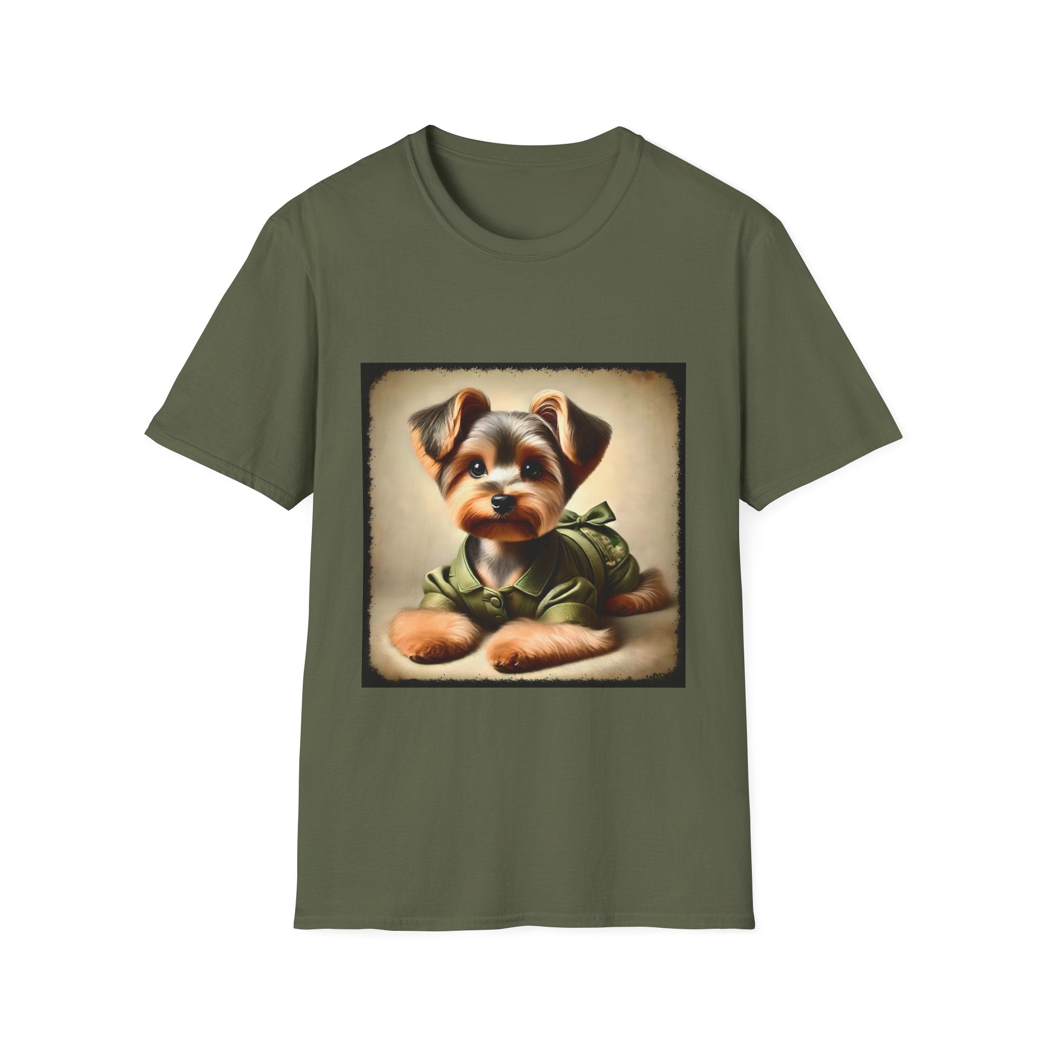 Yorkshire Terrier Camo Doll | Unisex Dog T-Shirt