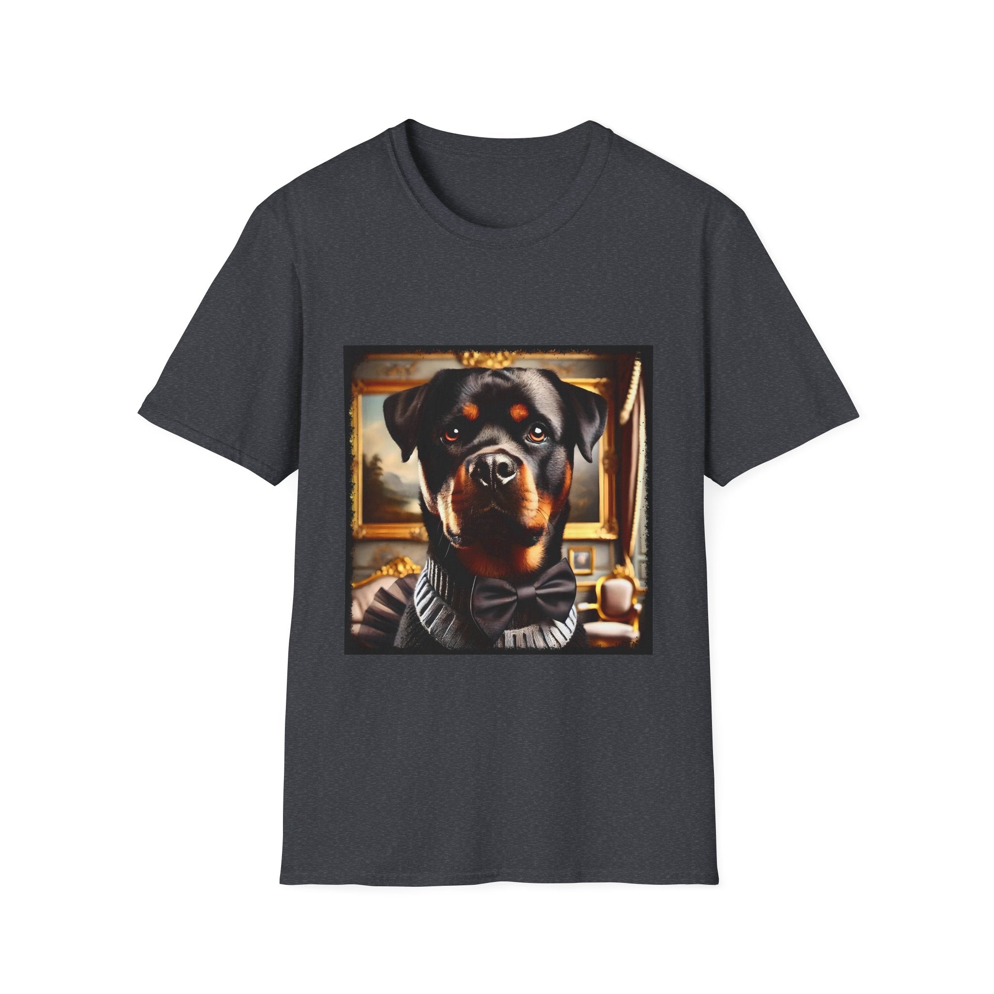 Rottweiler Posh Portrait | Unisex Dog T-Shirt