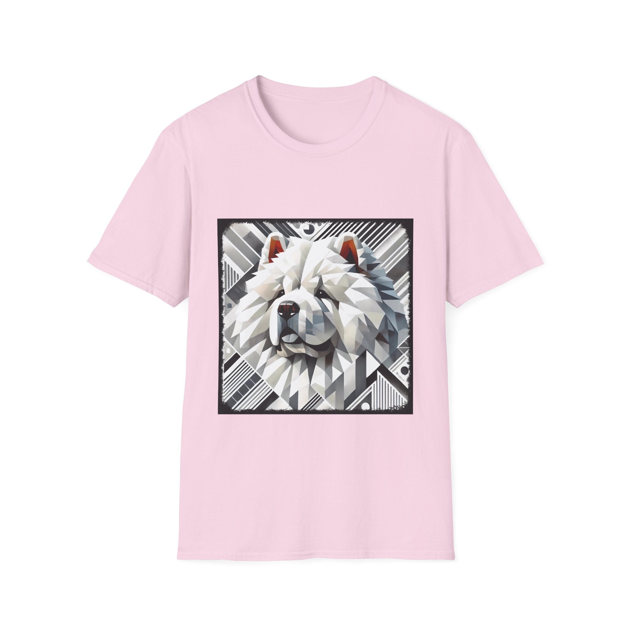 Chow Chow Snow Geometric | Unisex Dog T-Shirt