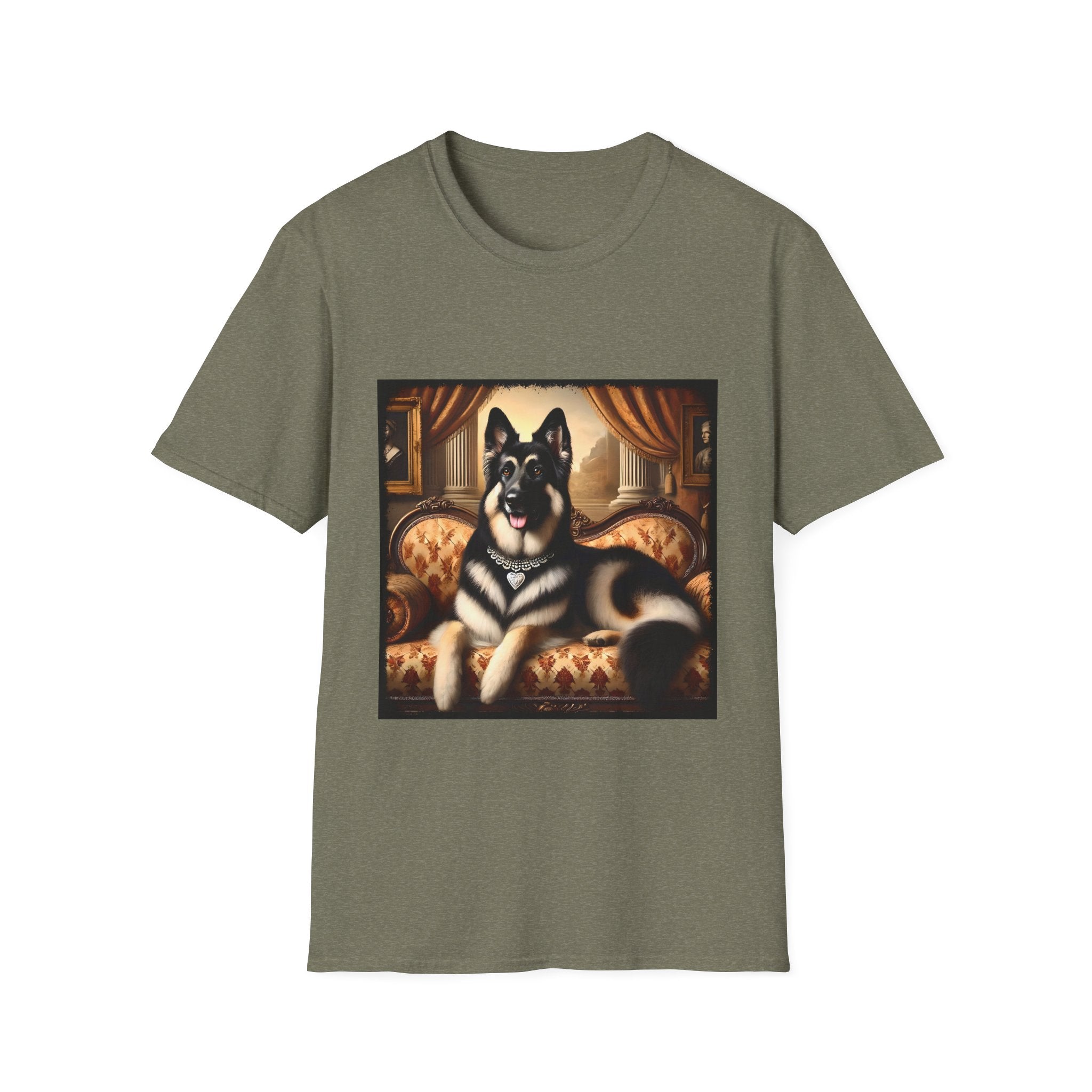 German Shepherd Diamond Diva | Unisex Dog T-Shirt