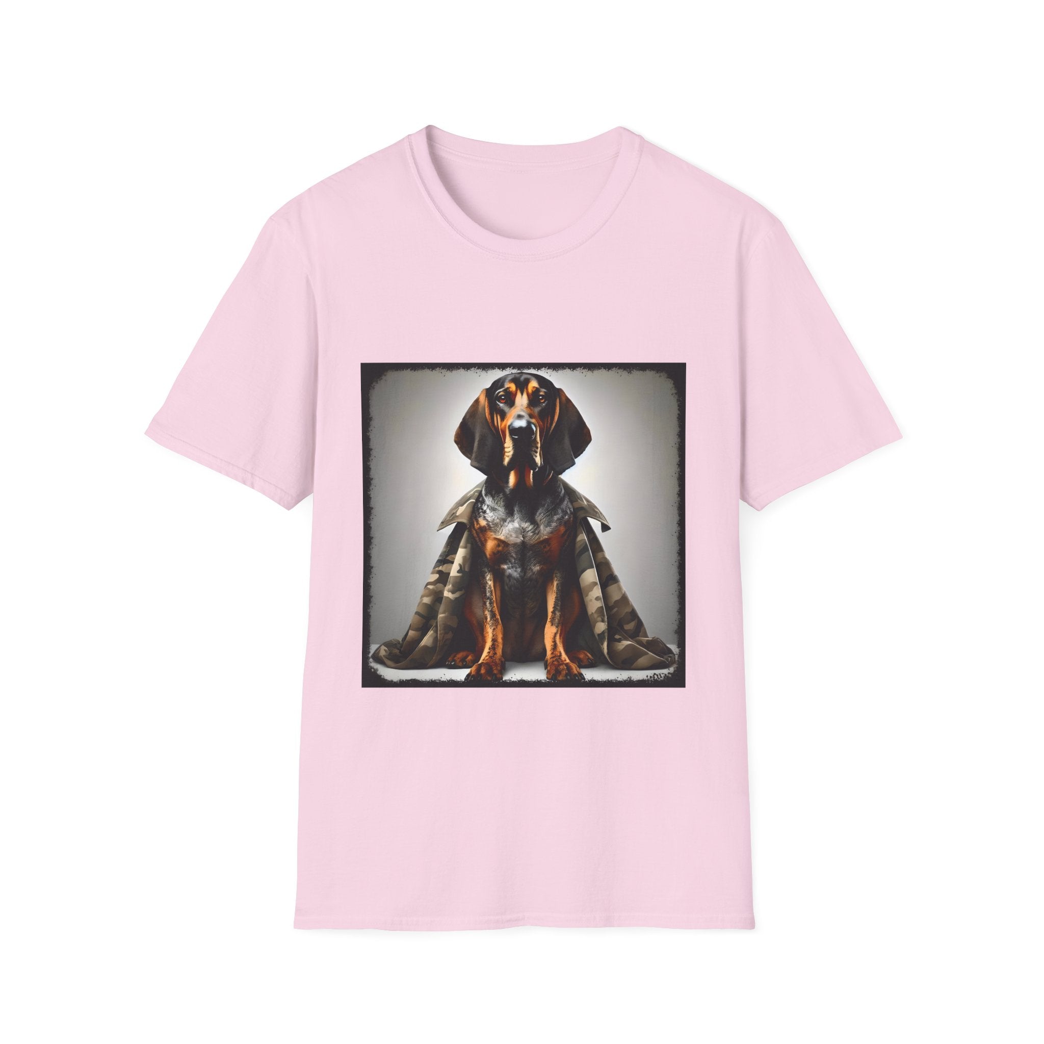 Coonhound Combat Cutie | Unisex Dog T-Shirt