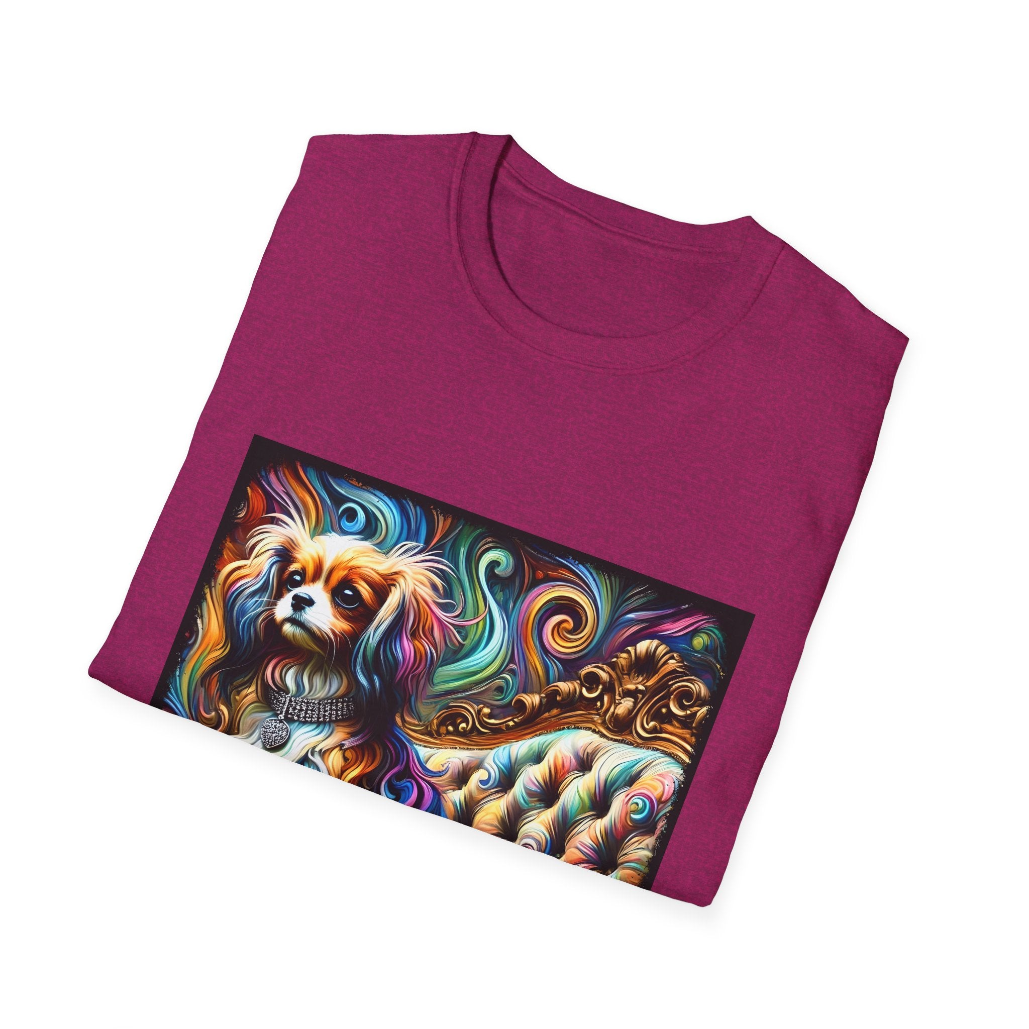 Cavalier King Charles Spaniel Stunning Swirl | Unisex Dog T-Shirt