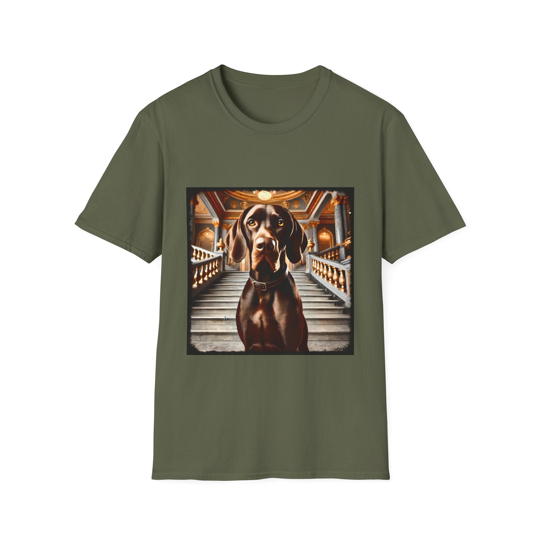 German Shorthaired Pointer Regal Lad | Unisex Dog T-Shirt