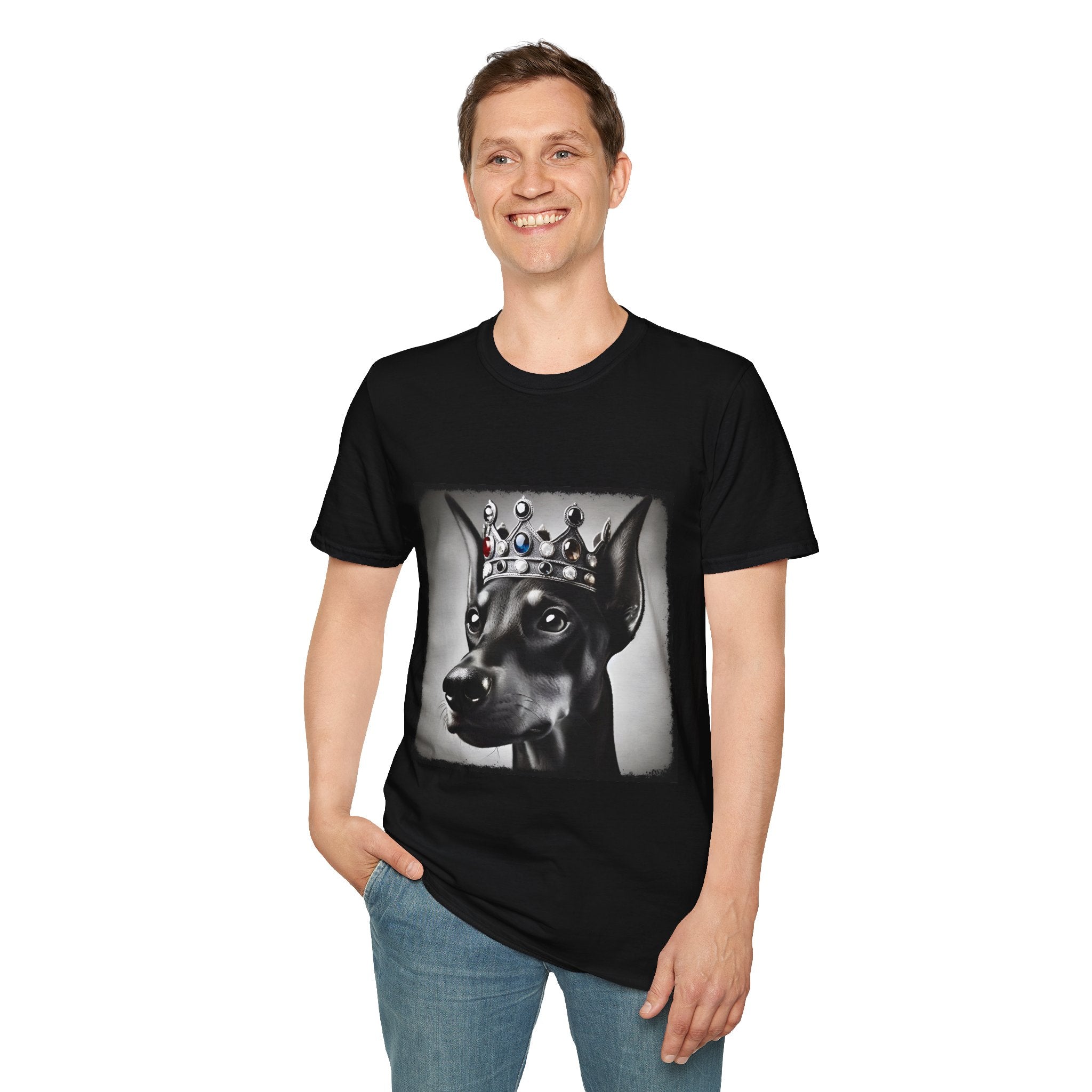 Doberman Pinscher Silver Sir | Unisex Dog T-Shirt