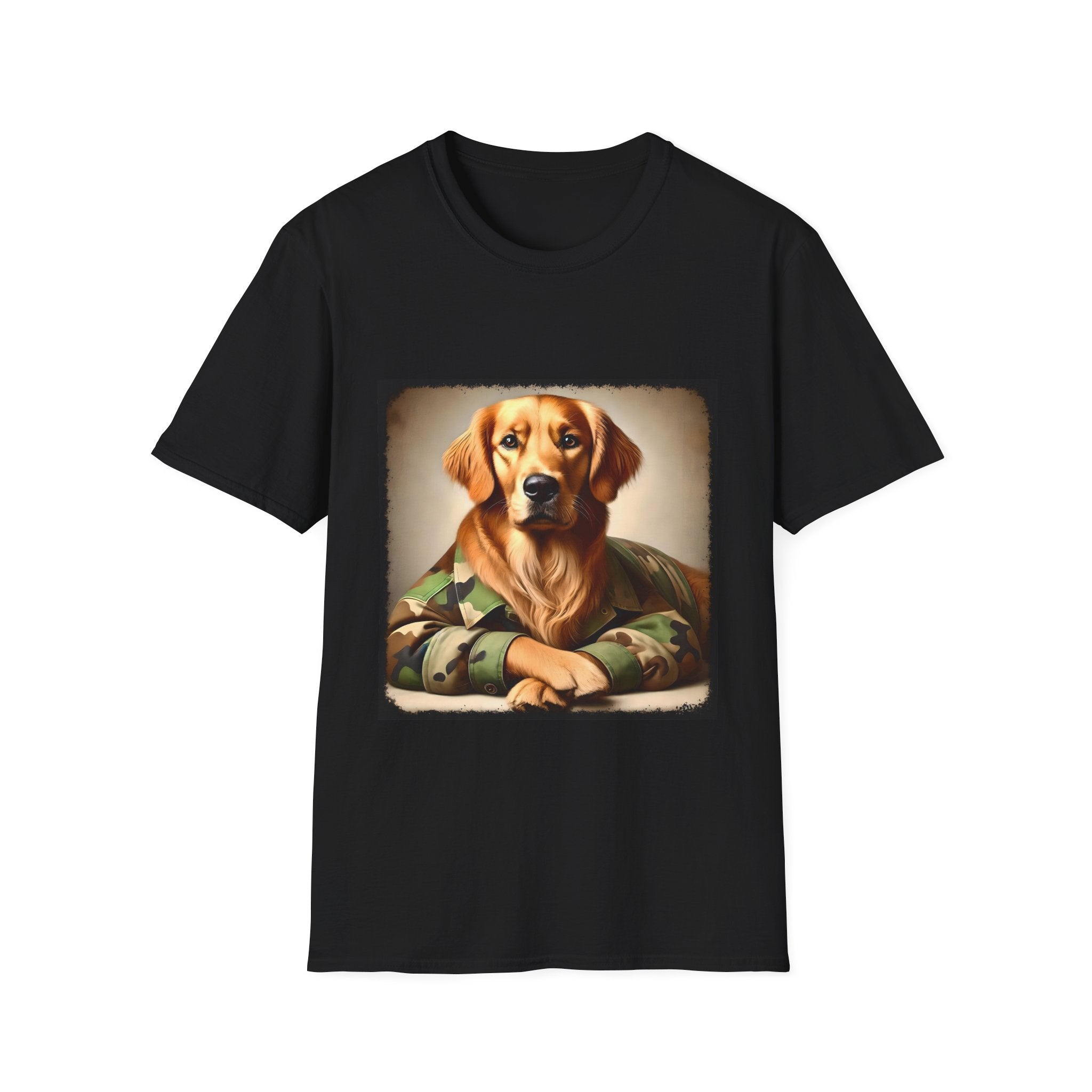 Golden Retriever Bark Battalion | Unisex Dog T-Shirt