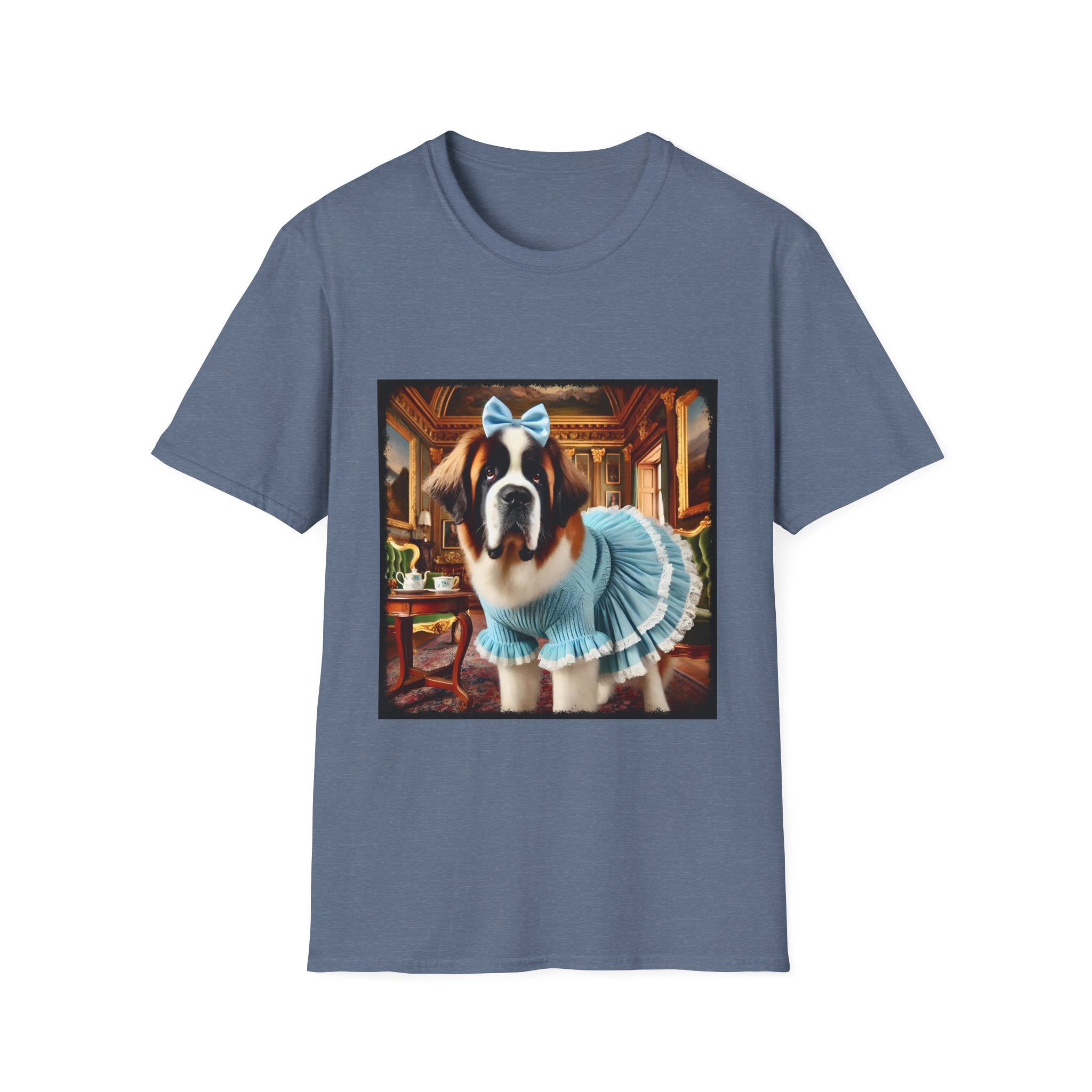 Saint Bernard Pampered Pup | Unisex Dog T-Shirt