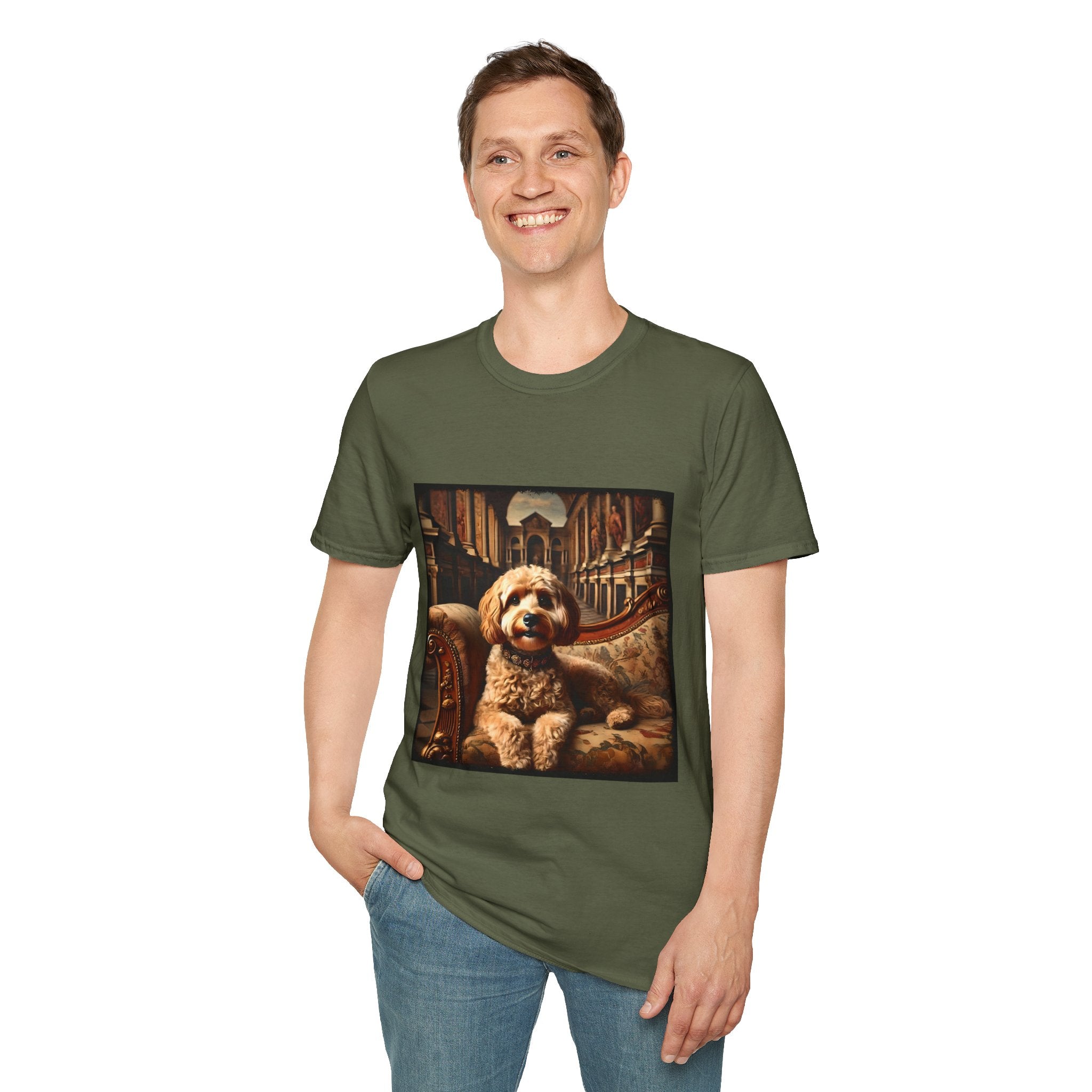 Cavapoo Dashing Duke | Unisex Dog T-Shirt