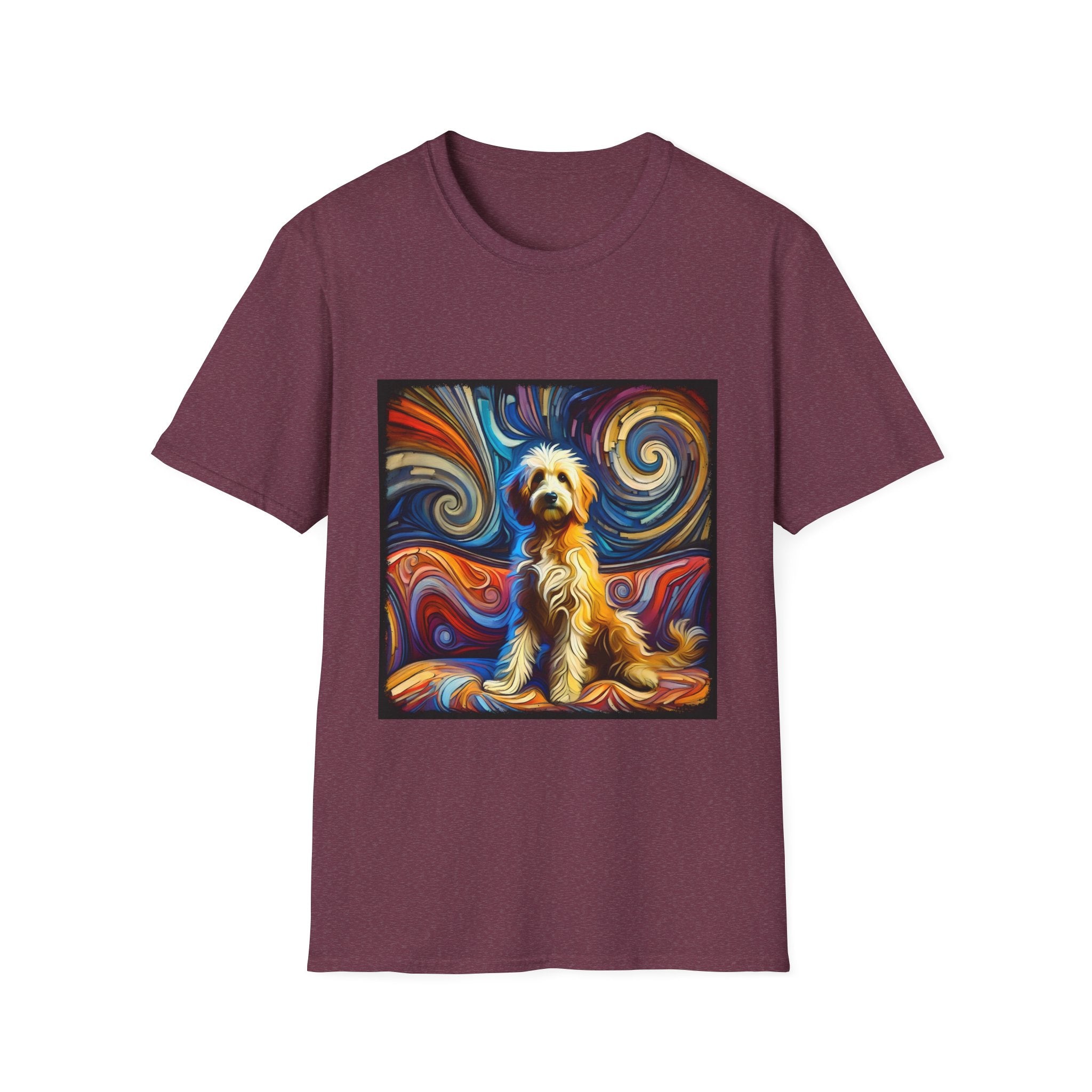Goldendoodle Multicolored Swirl | Unisex Dog T-Shirt