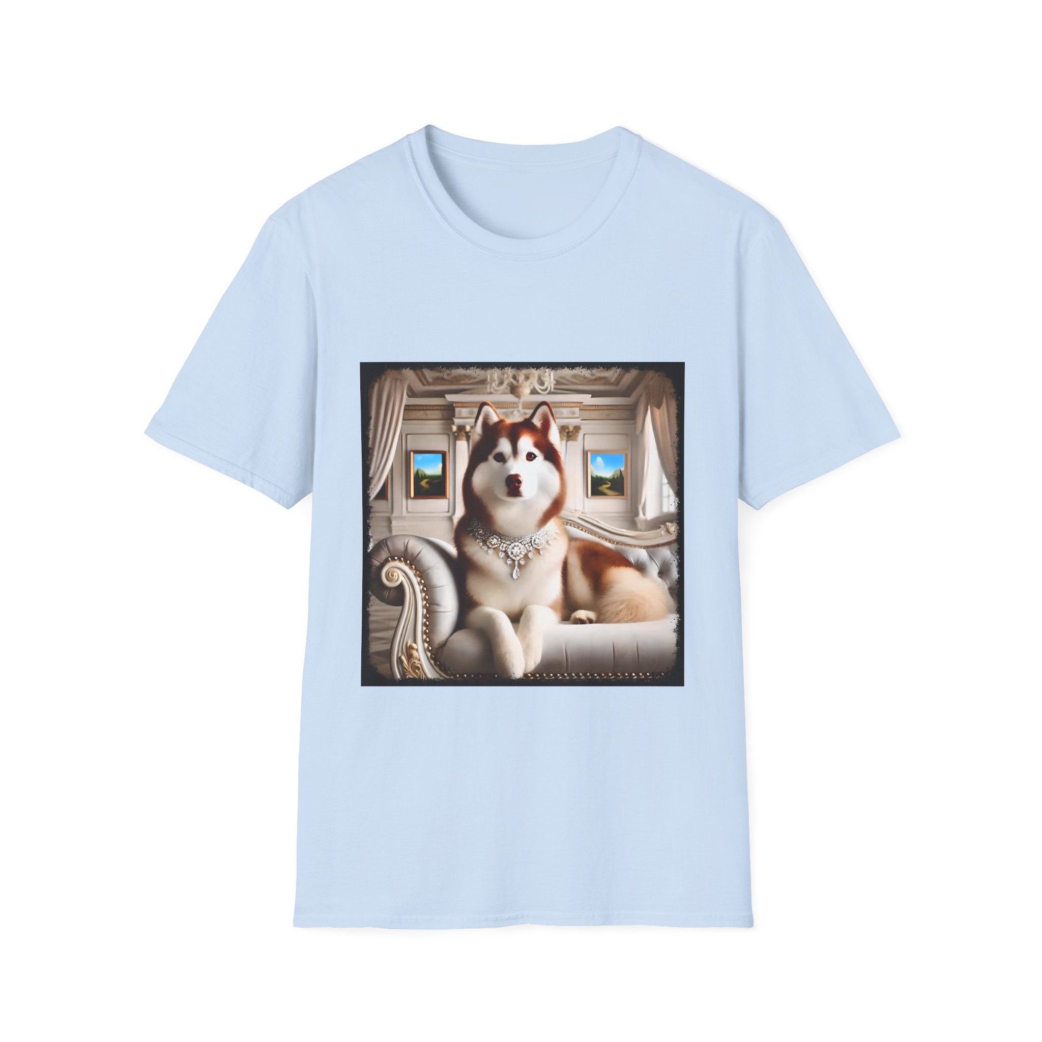 Siberian Husky Red Princess | Unisex Dog T-Shirt