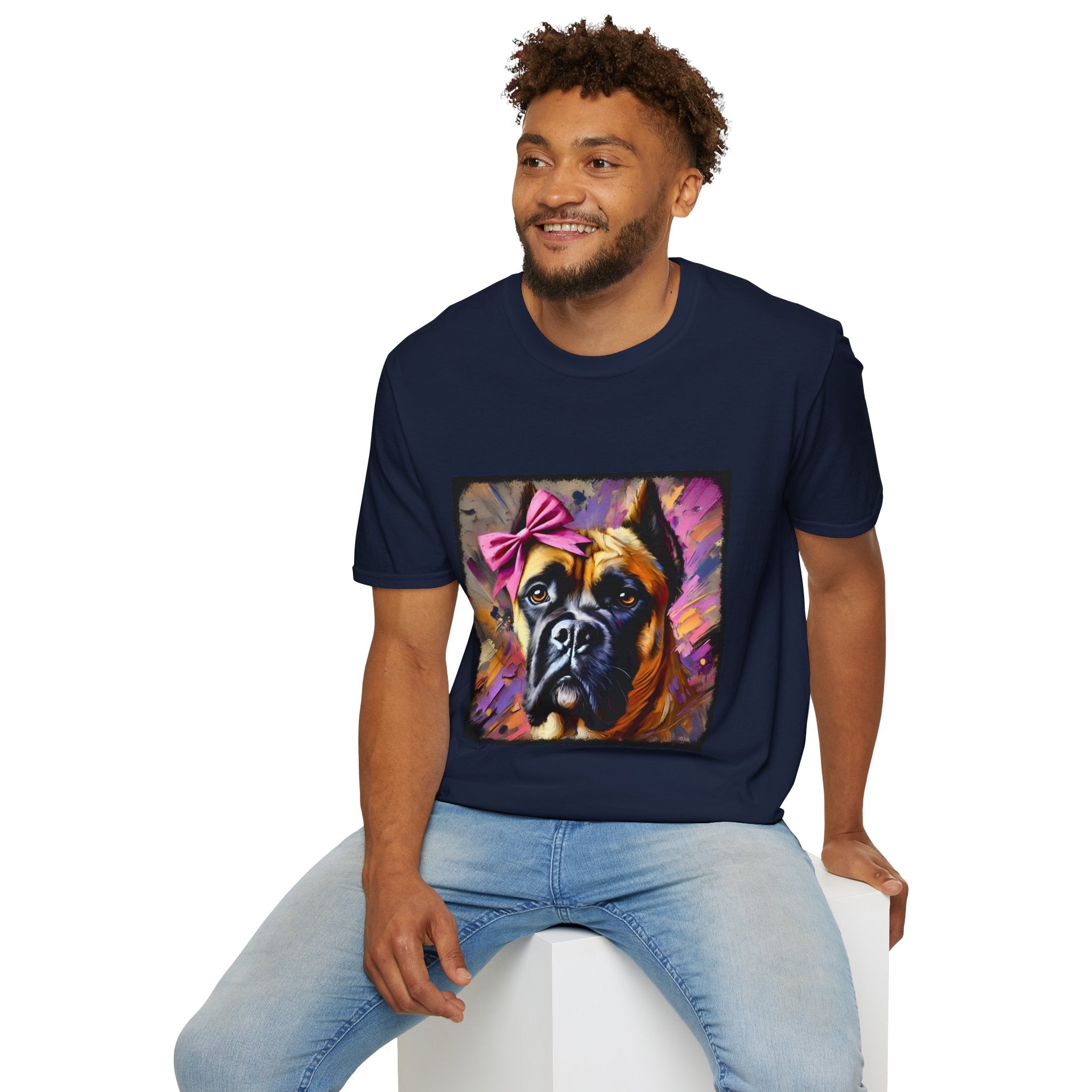 Cane Corso Pink Bow Classic | Unisex Dog T-Shirt
