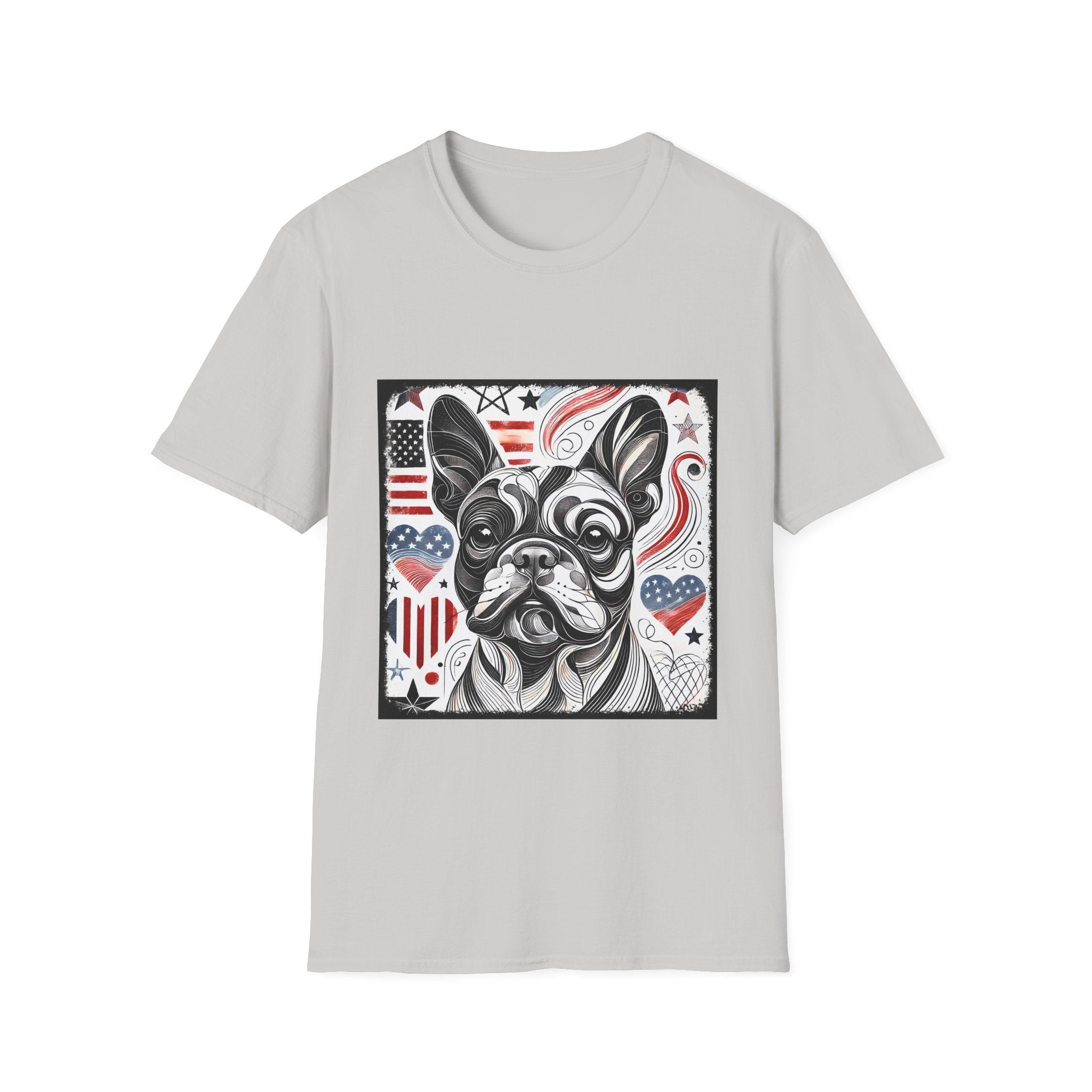 French Bulldog Americana Dream | Unisex Dog T-Shirt