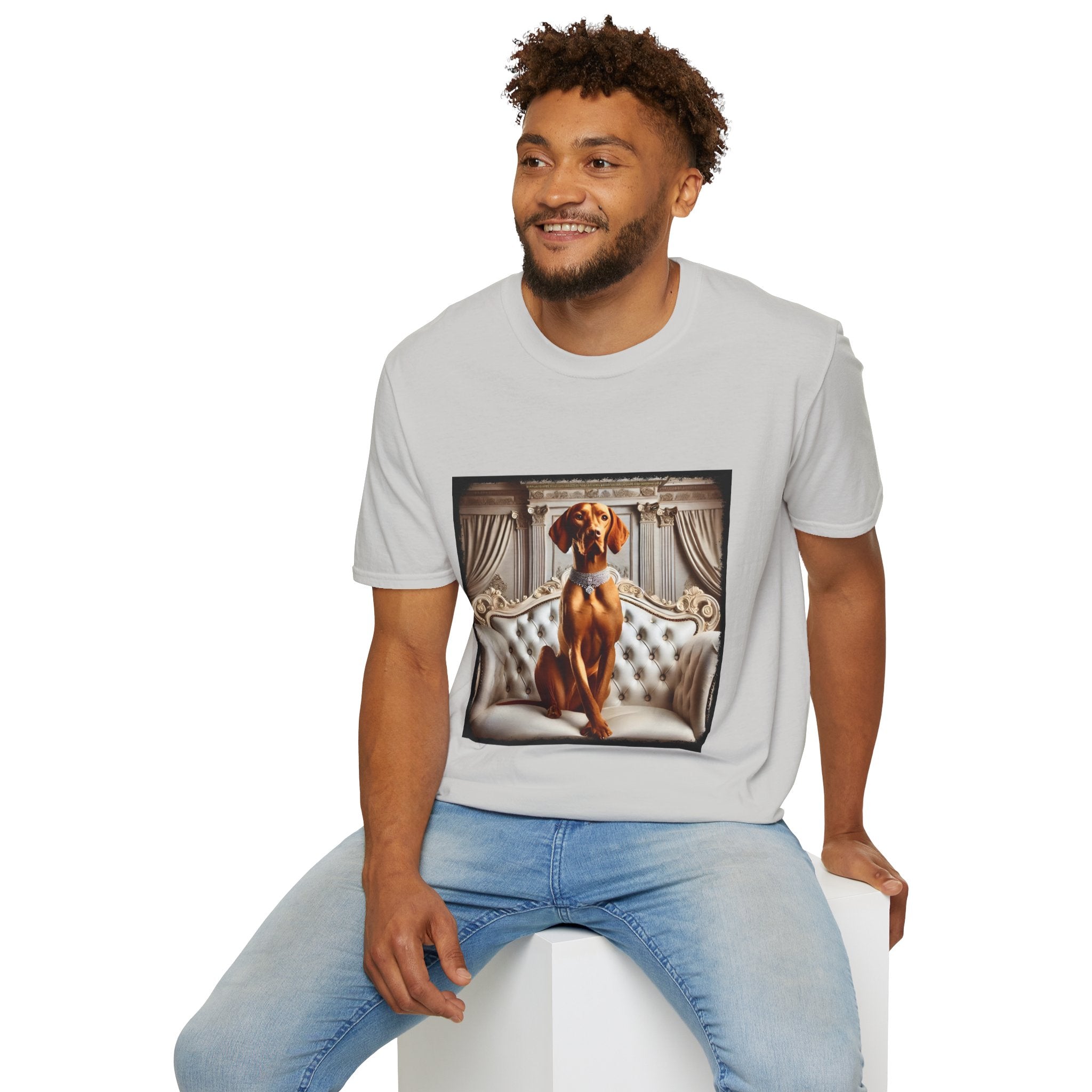 Vizsla Poised Posh | Unisex Dog T-Shirt