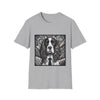 English Springer Spaniel B&W Bold Eyes | Unisex Dog T-Shirt