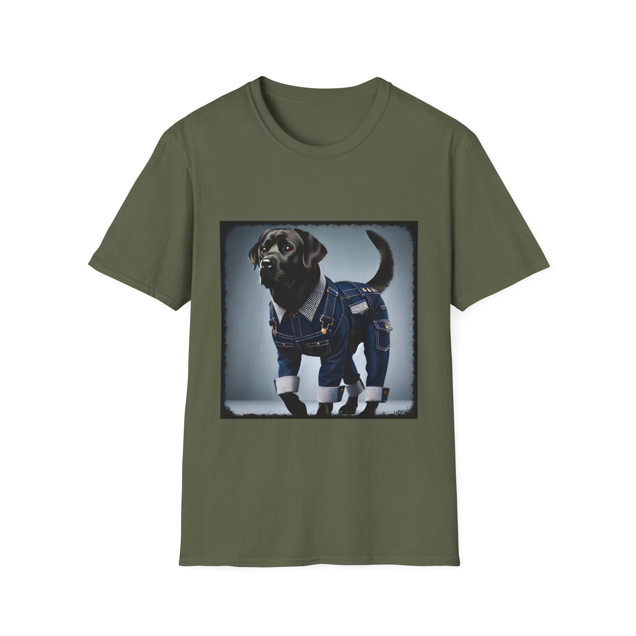 Labrador Retriever Denim Mood | Unisex Dog T-Shirt