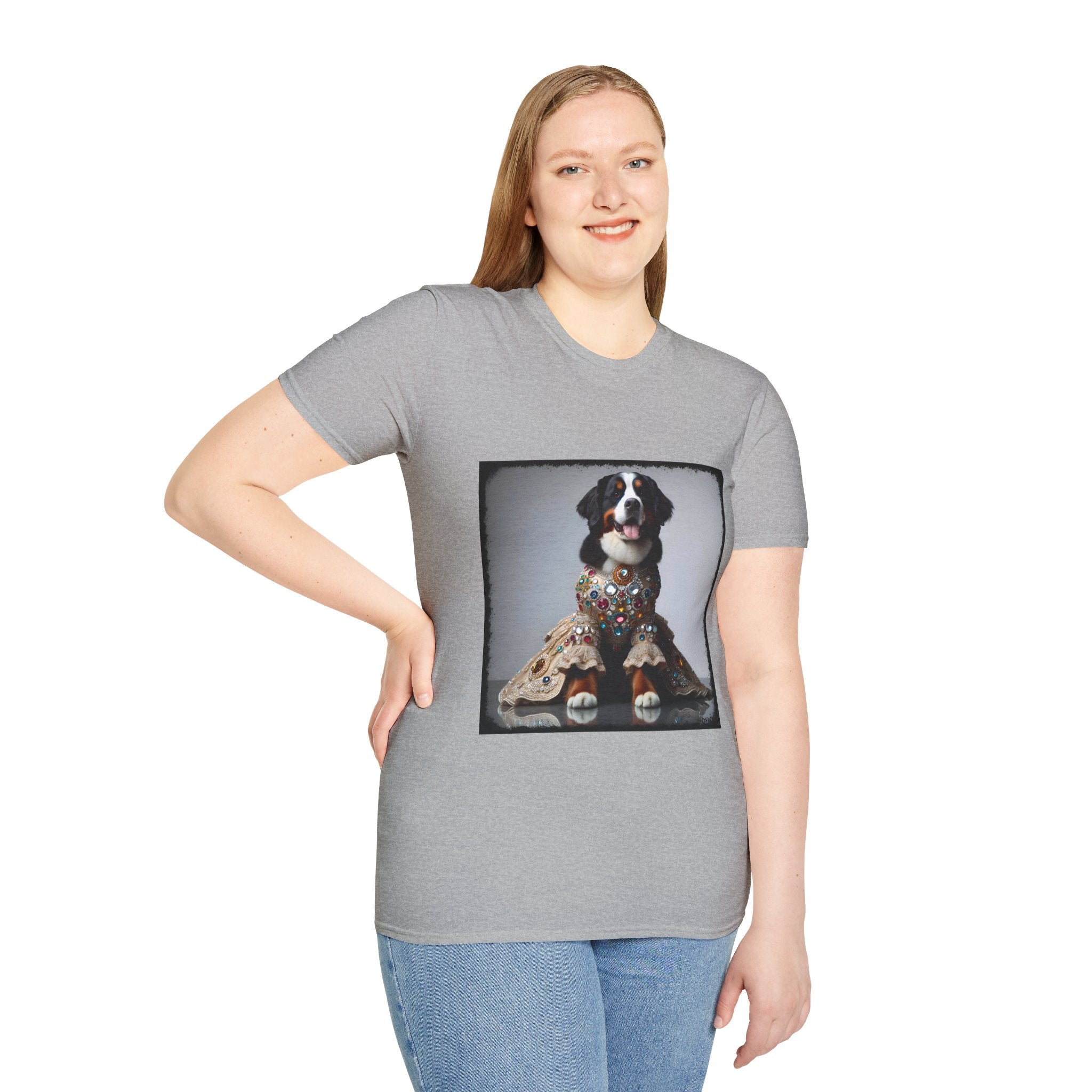 Bernese Mountain Dog Luxe Treasure | Unisex Dog T-Shirt