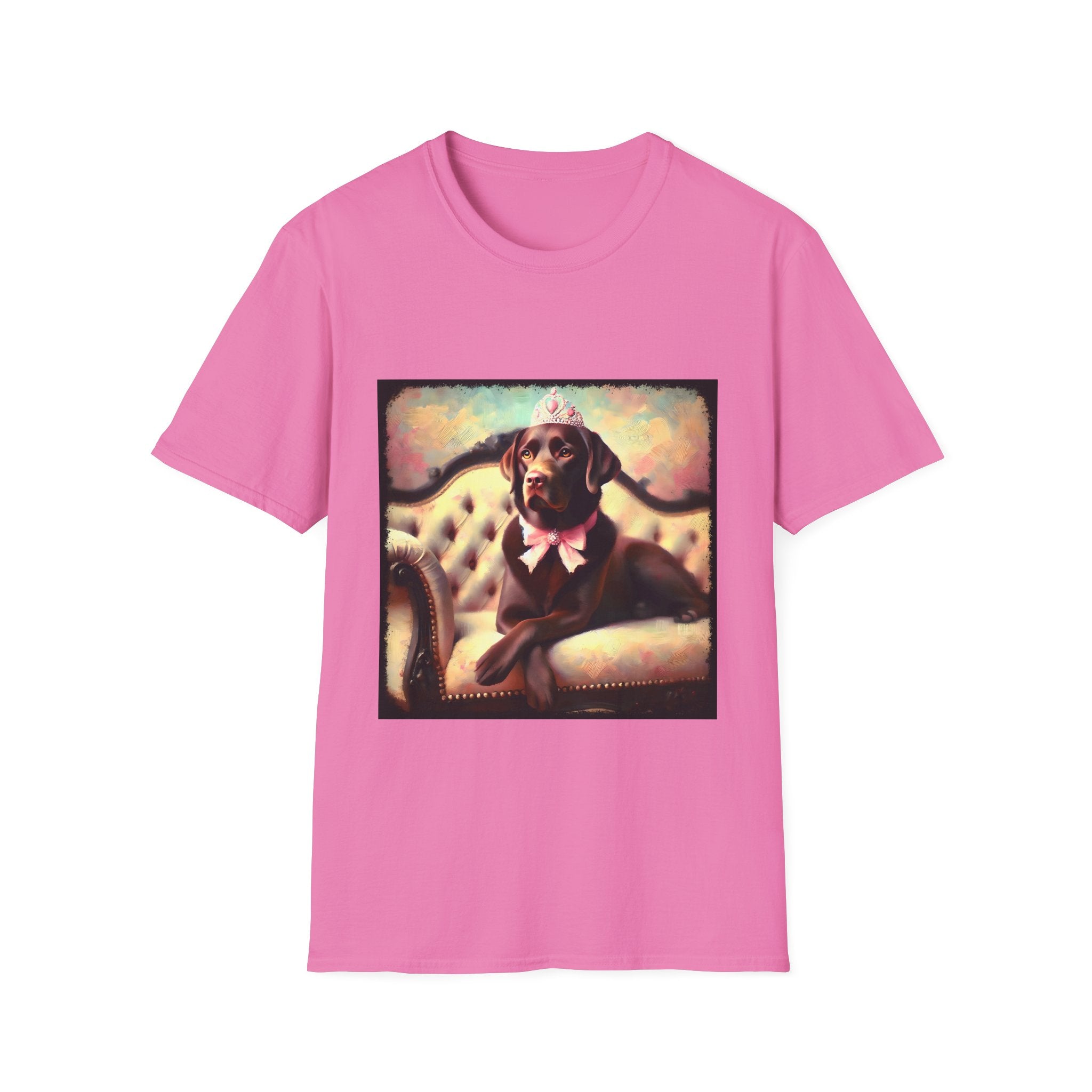 Labrador Retriever Poised Princess Classic | Unisex Dog T-Shirt