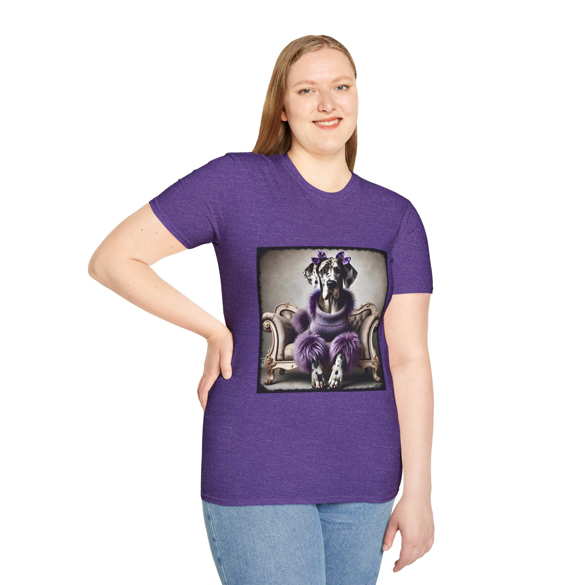 Great Dane Tall Glam | Unisex Dog T-Shirt