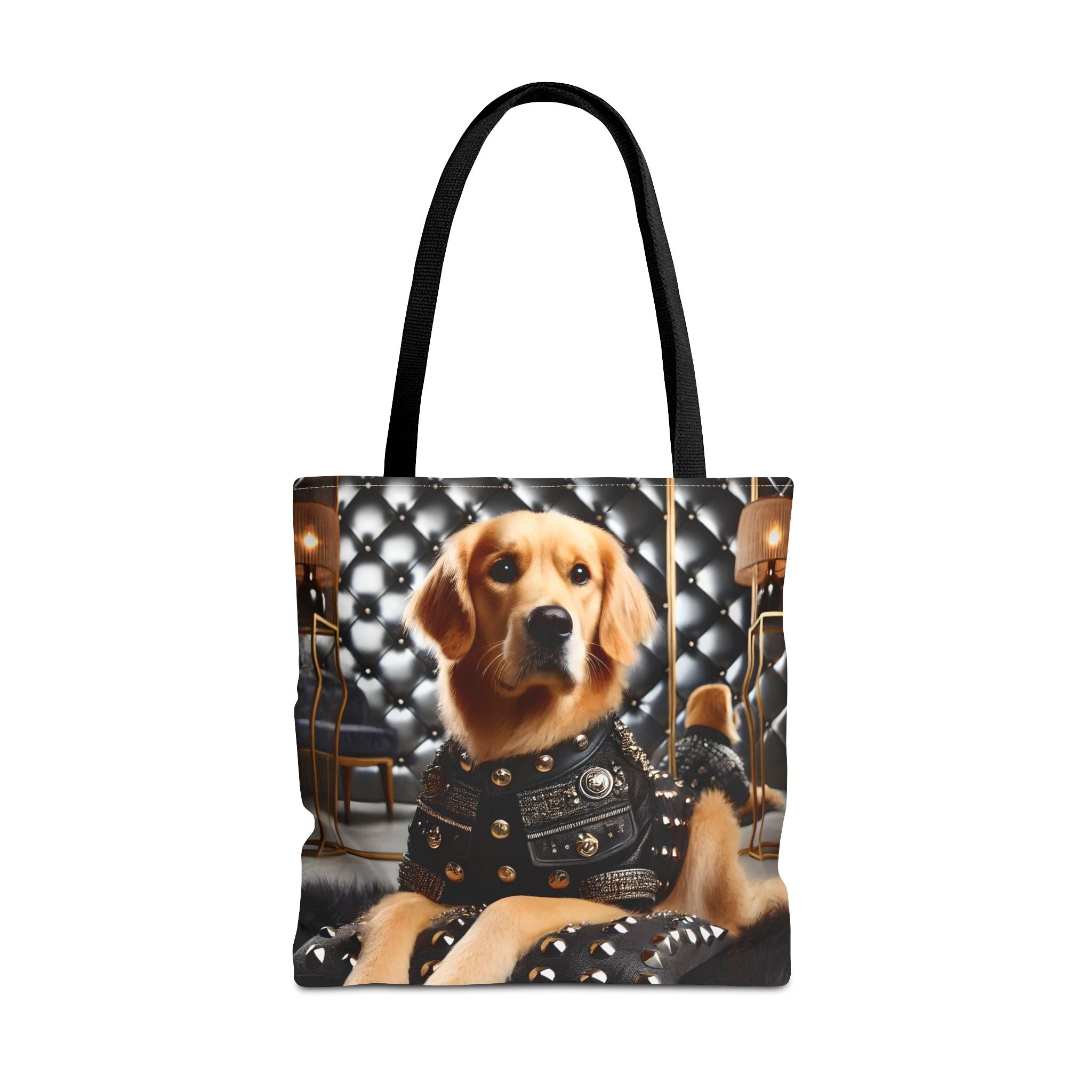 Golden Retriever Grit & Glam | Dog Themed Tote Bag