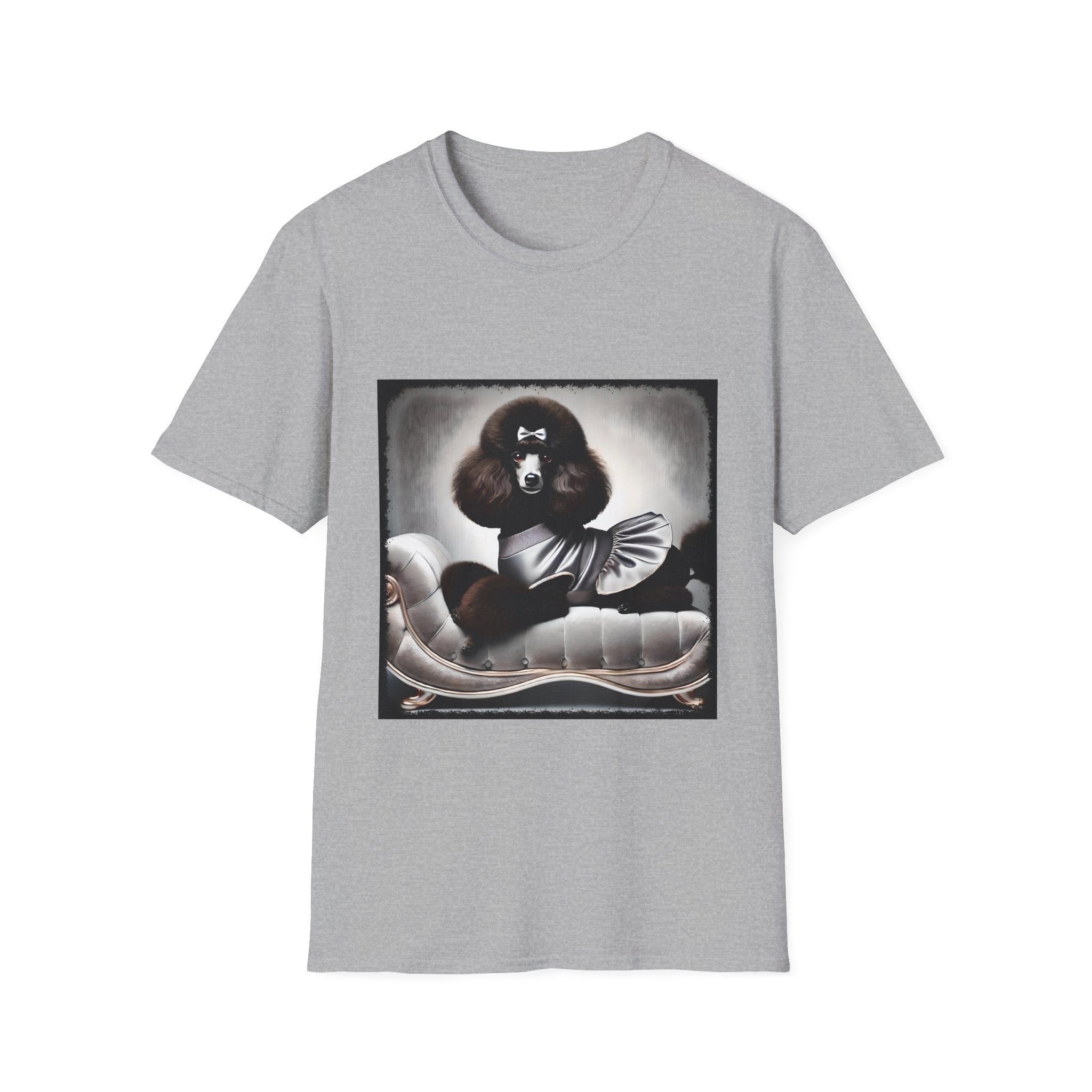 Poodle Silver Seductress | Unisex Dog T-Shirt