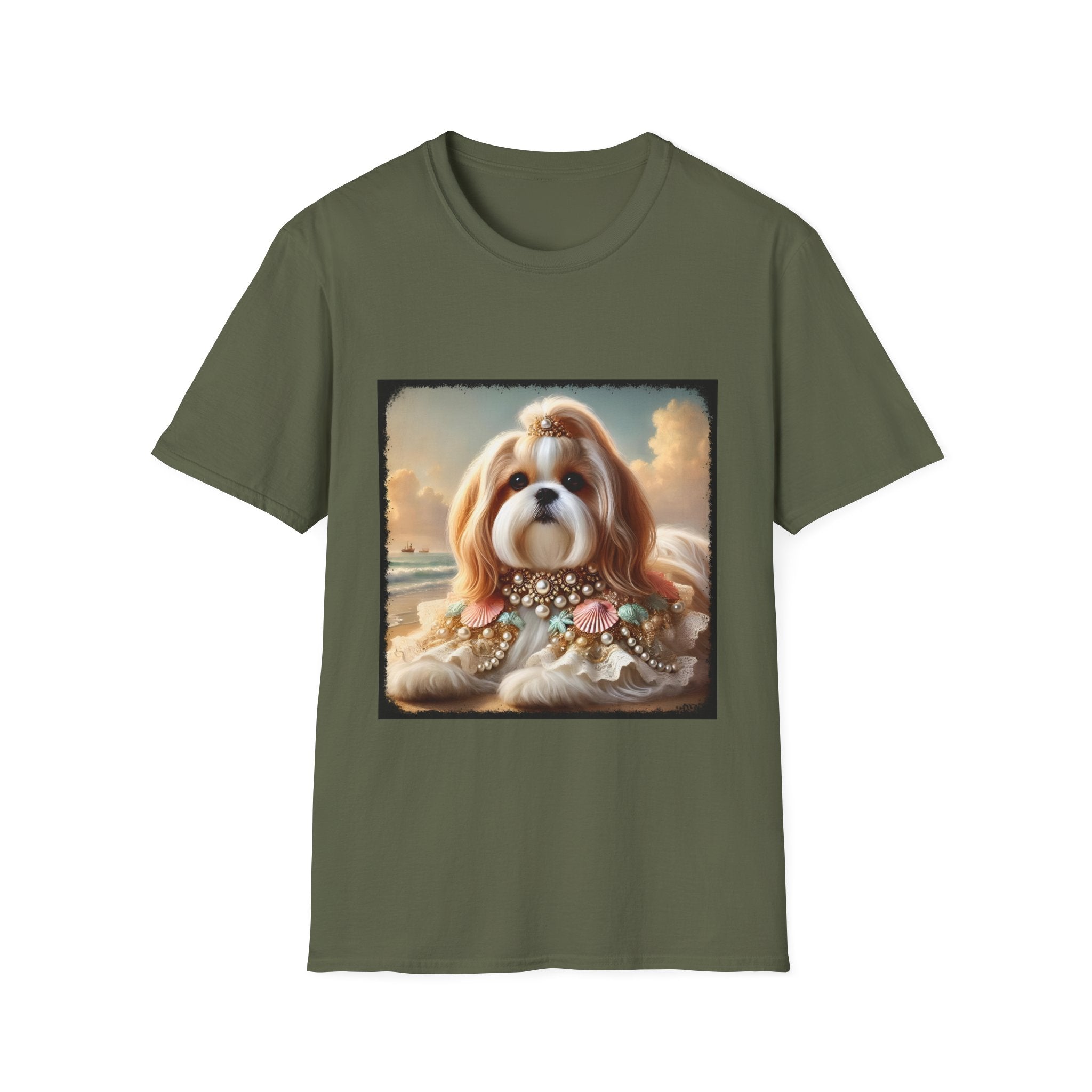 Shih Tzu Beach Babe | Unisex Dog T-Shirt
