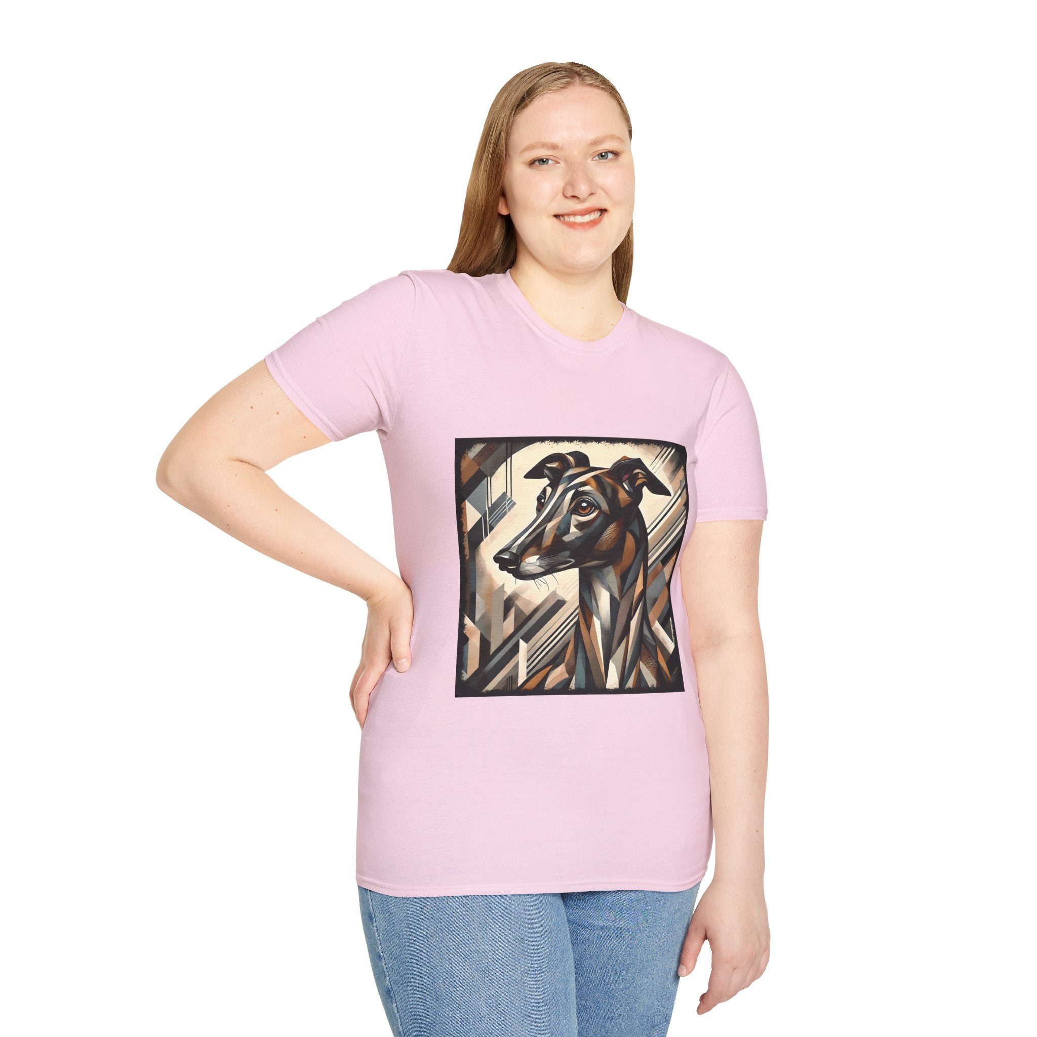 Greyhound Bold Geometric | Unisex Dog T-Shirt