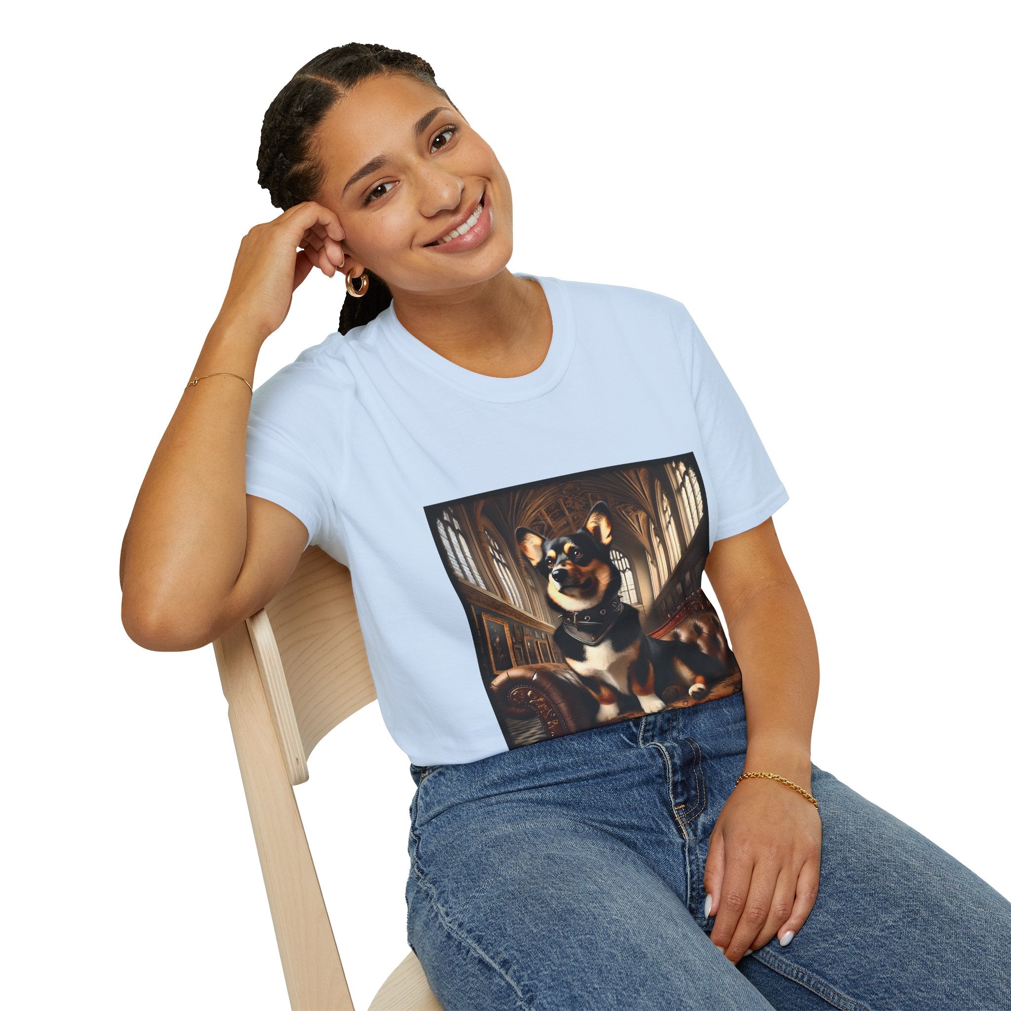 Pembroke Welsh Corgi Poised Prince | Unisex Dog T-Shirt